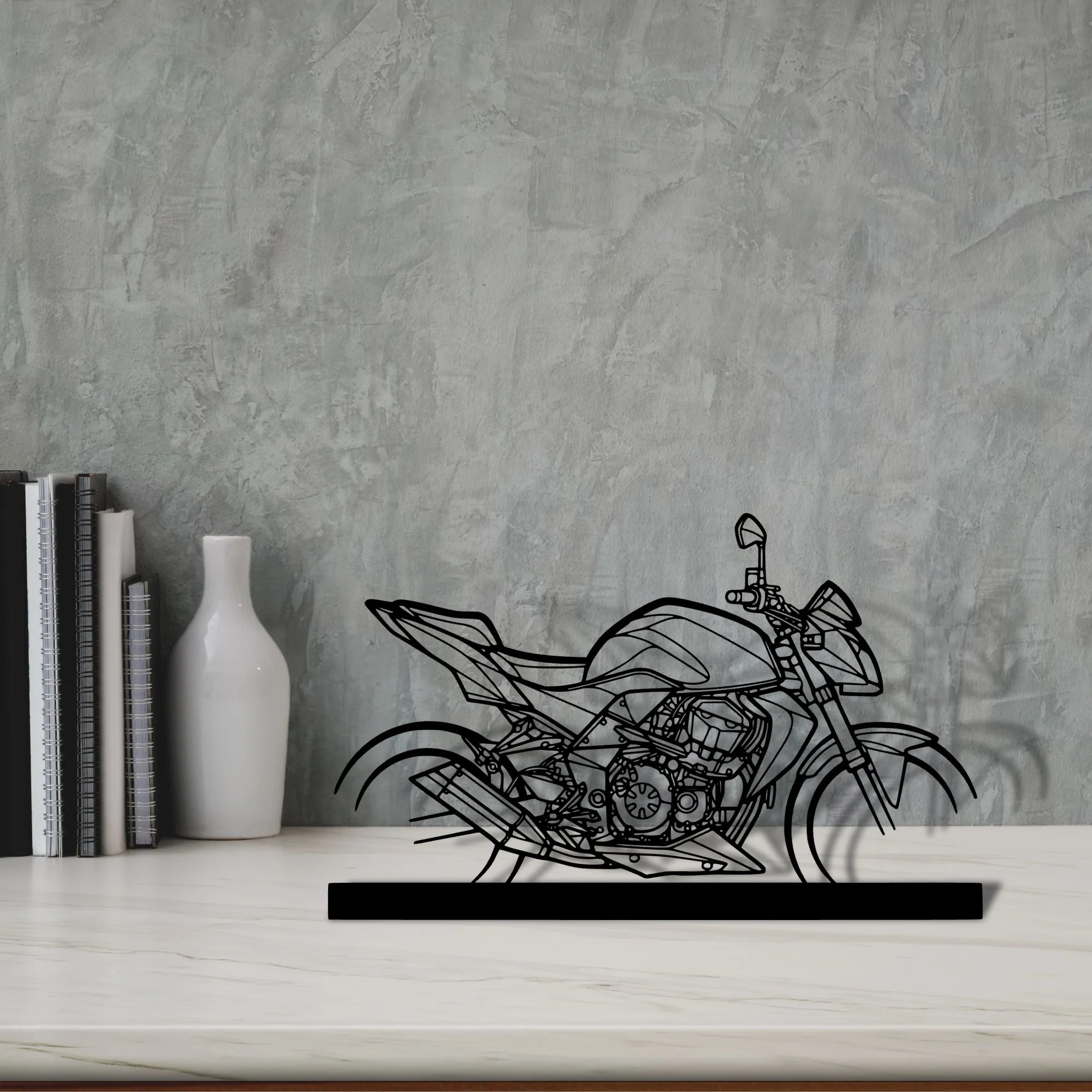 z750-2008-2 Silhouette Metal Art Stand - Tinvibe