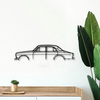 121 Classic Silhouette Metal Wall Art - Tinvibe