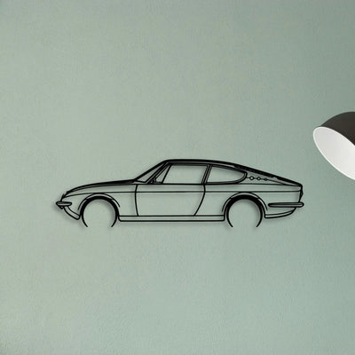 125S 1969 Classic Silhouette Metal Wall Art - Tinvibe