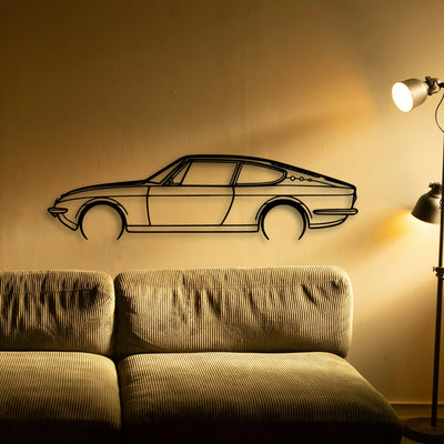 125S 1969 Classic Silhouette Metal Wall Art - Tinvibe
