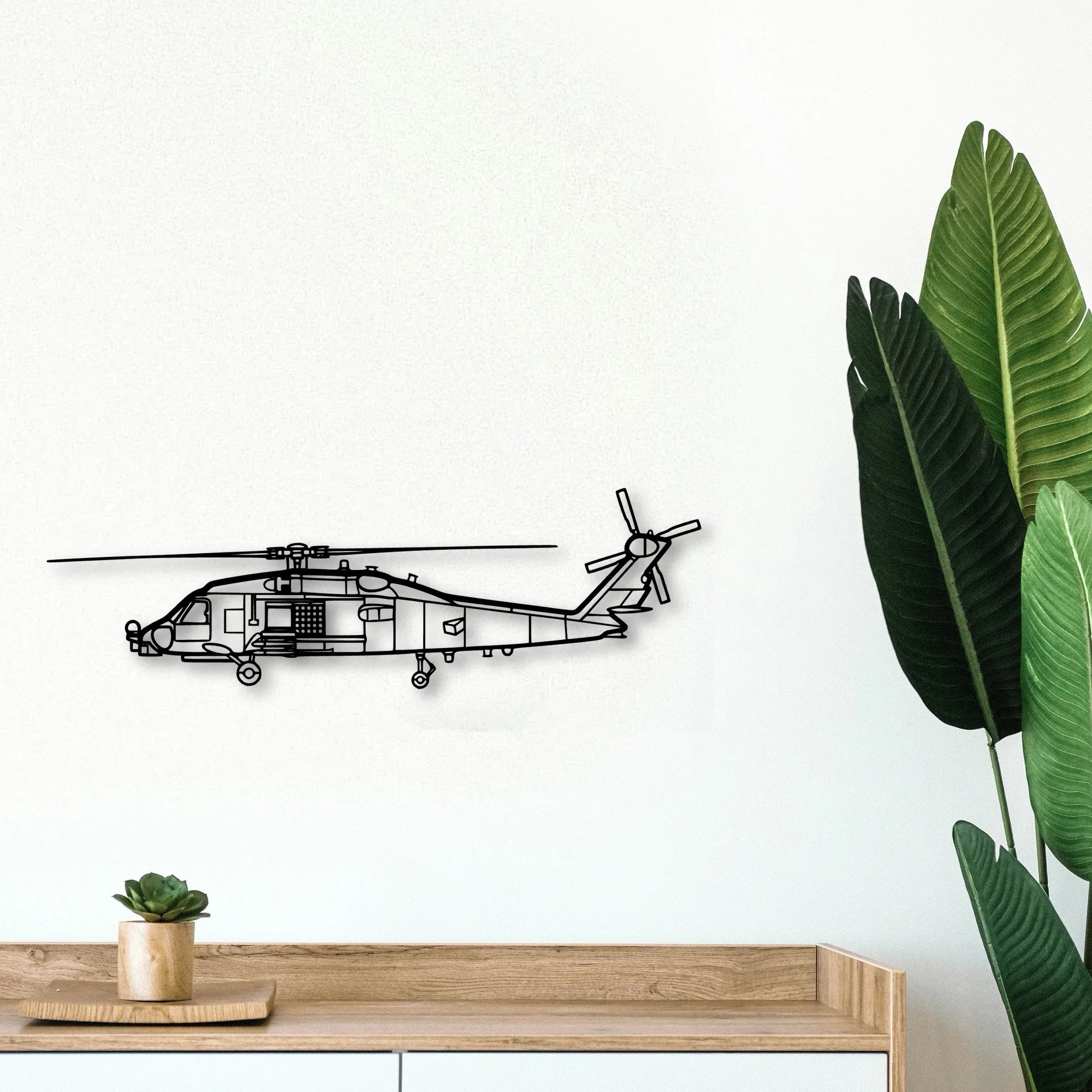 150 3 Classic Aircraft Silhouette Metal Wall Art - Tinvibe
