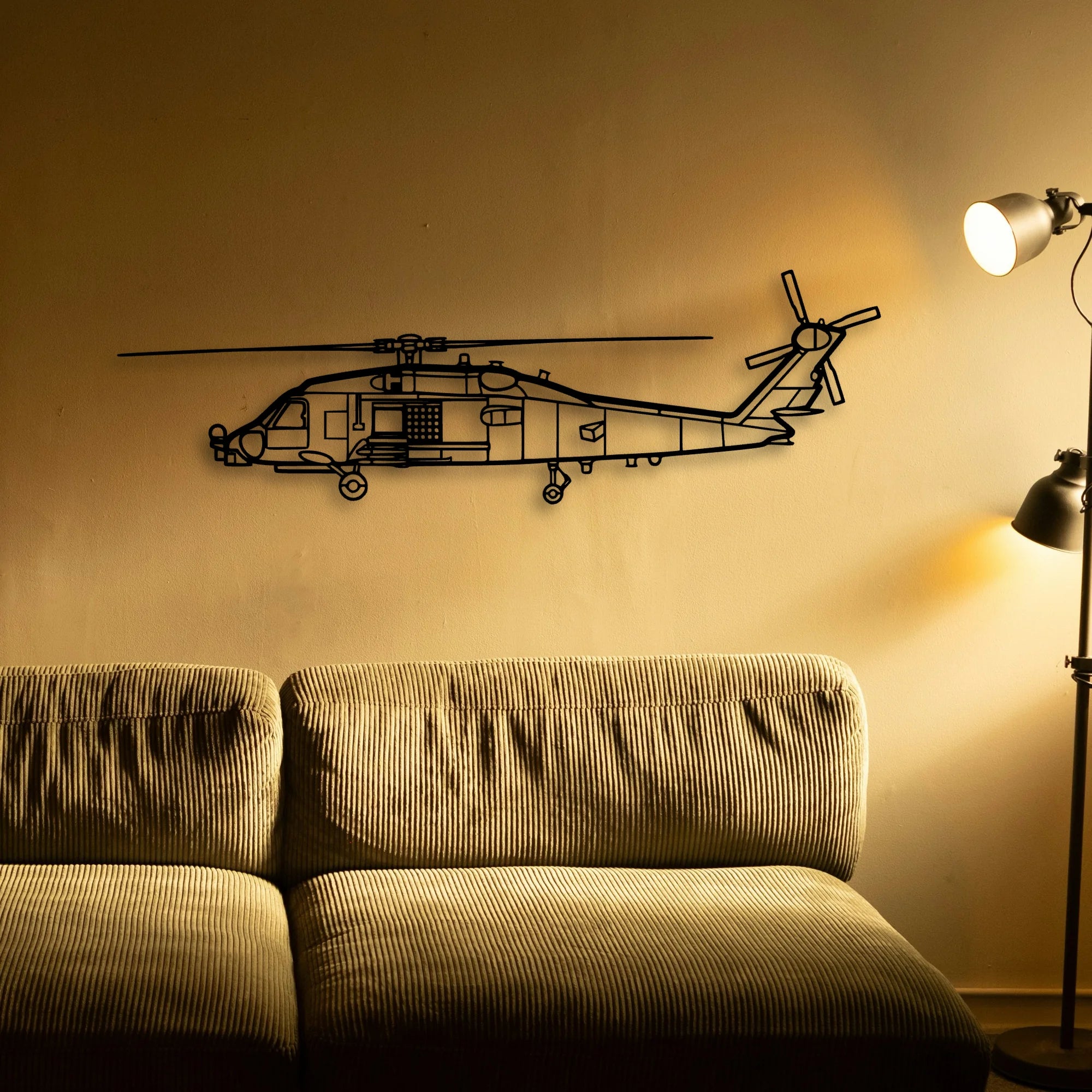150 3 Classic Aircraft Silhouette Metal Wall Art - Tinvibe