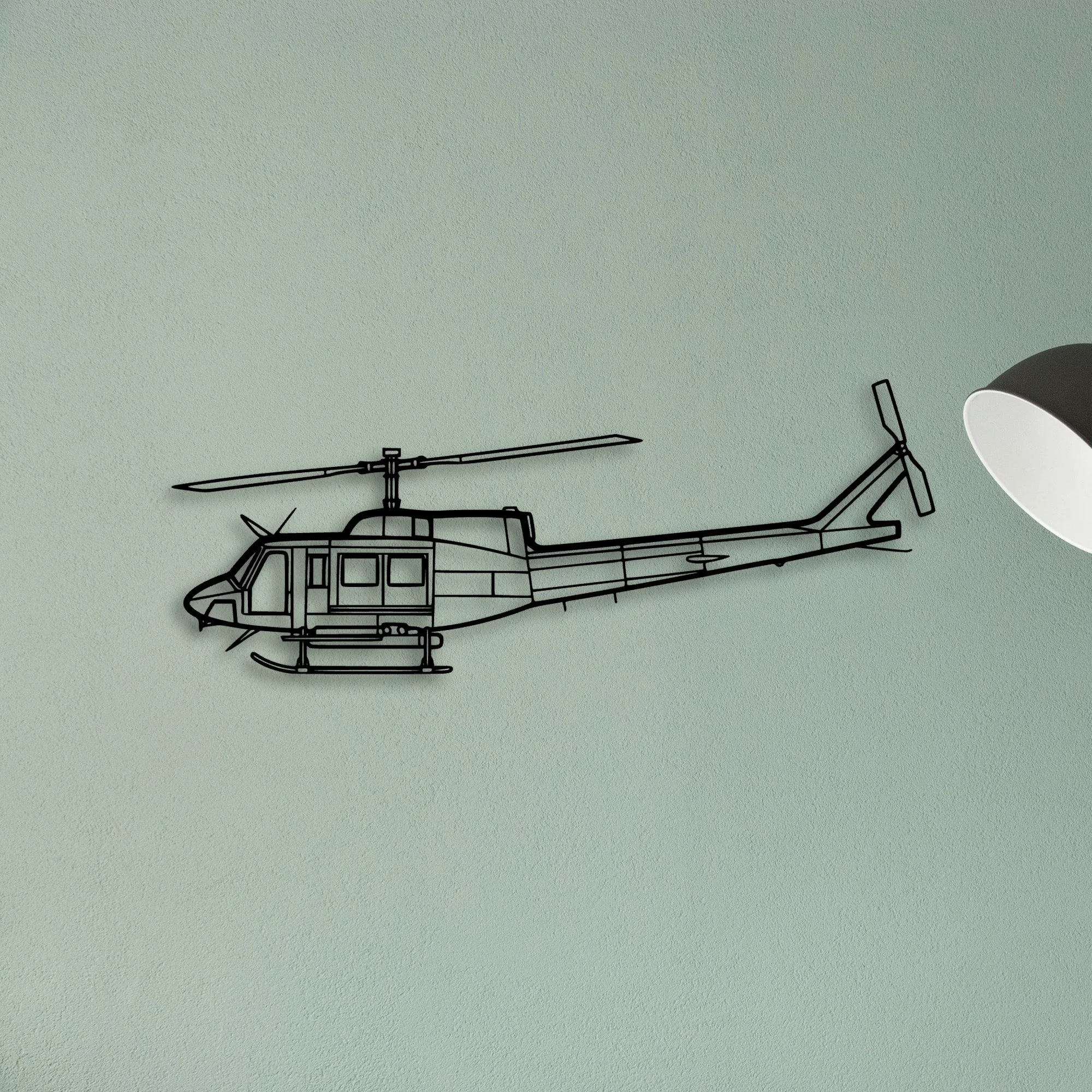 150 5 Classic Aircraft Silhouette Metal Wall Art - Tinvibe