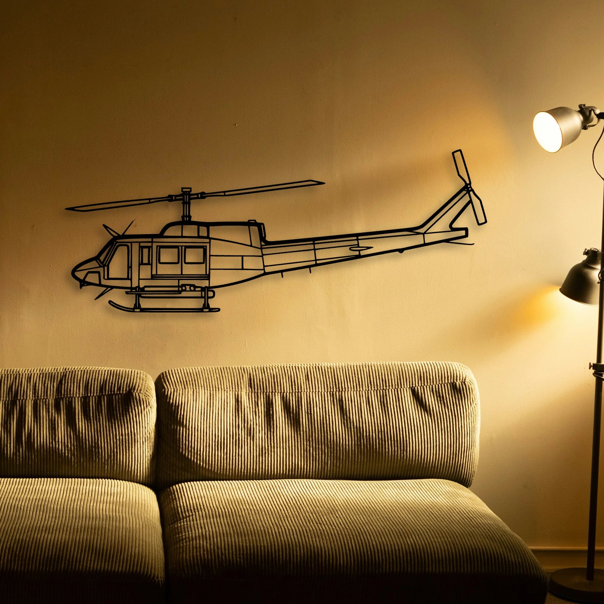 150 5 Classic Aircraft Silhouette Metal Wall Art - Tinvibe