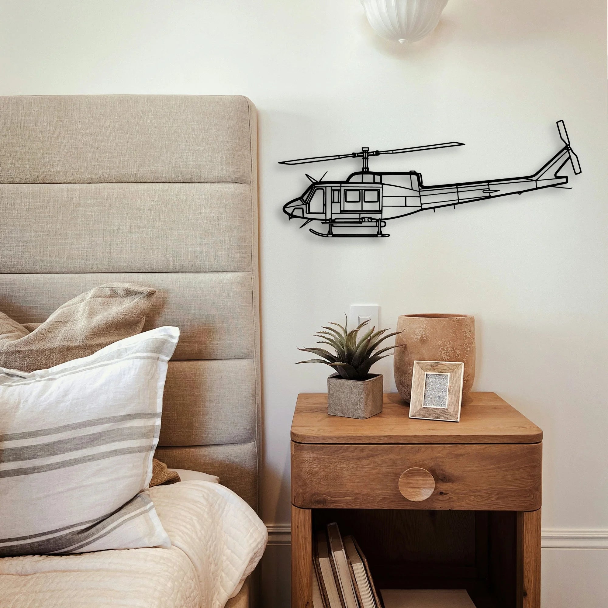 150 5 Classic Aircraft Silhouette Metal Wall Art - Tinvibe