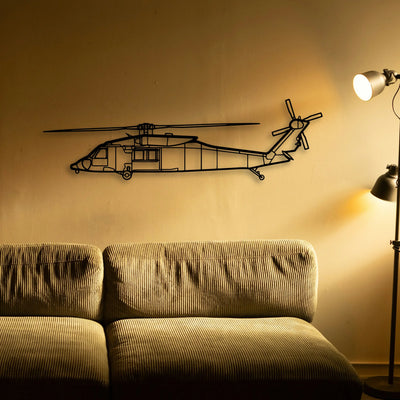 170B 2 Classic Aircraft Silhouette Metal Wall Art - Tinvibe