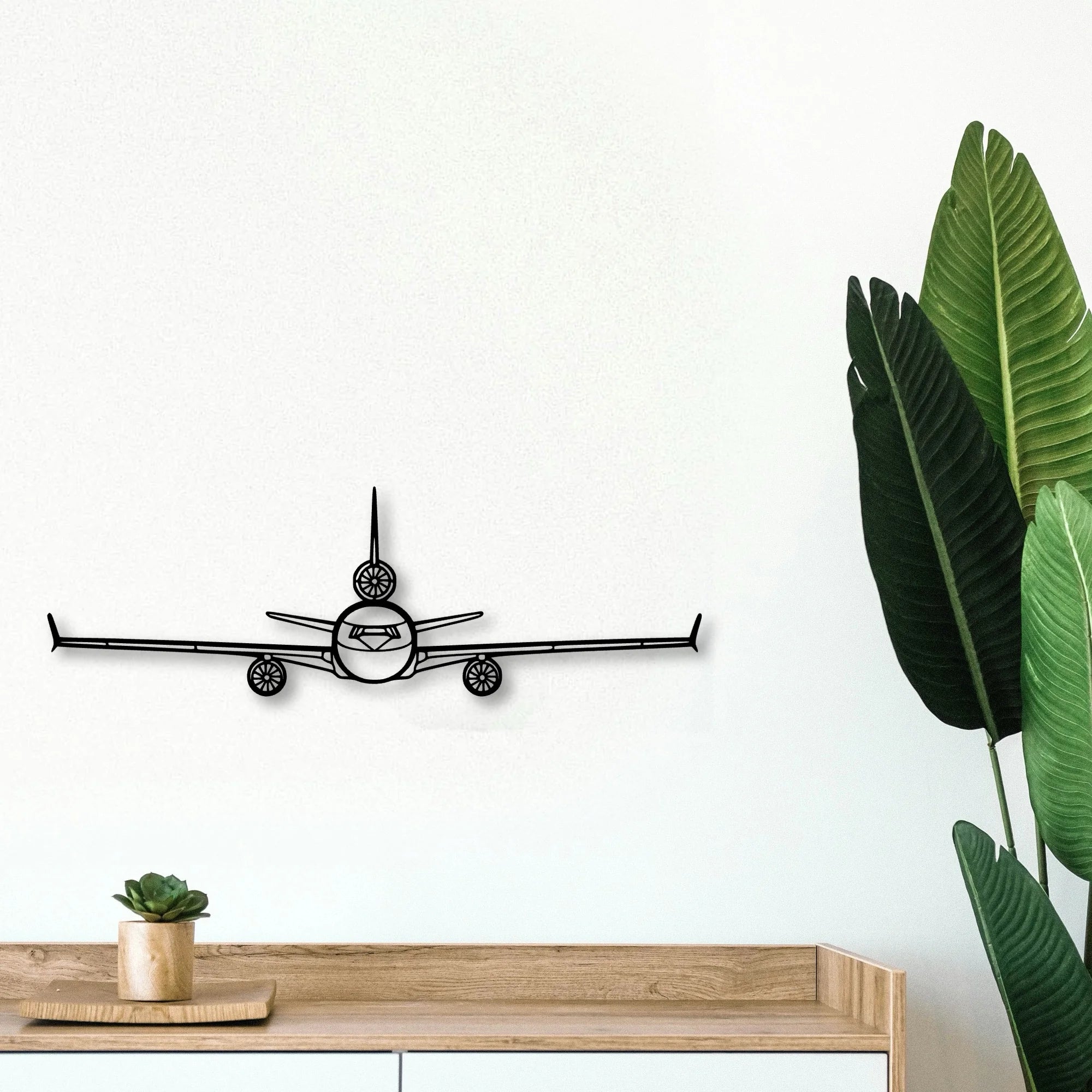 170B 6 Classic Aircraft Silhouette Metal Wall Art - Tinvibe