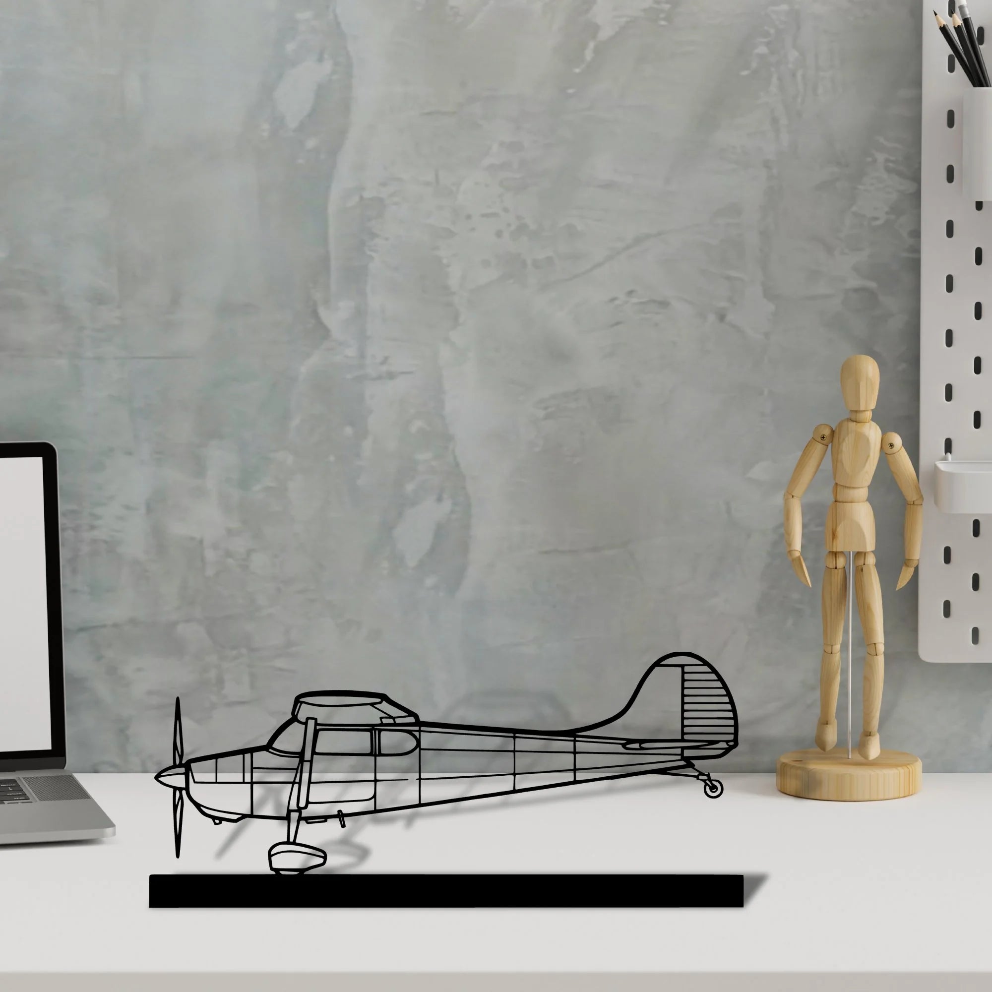 170b Silhouette Metal Art Stand - Tinvibe