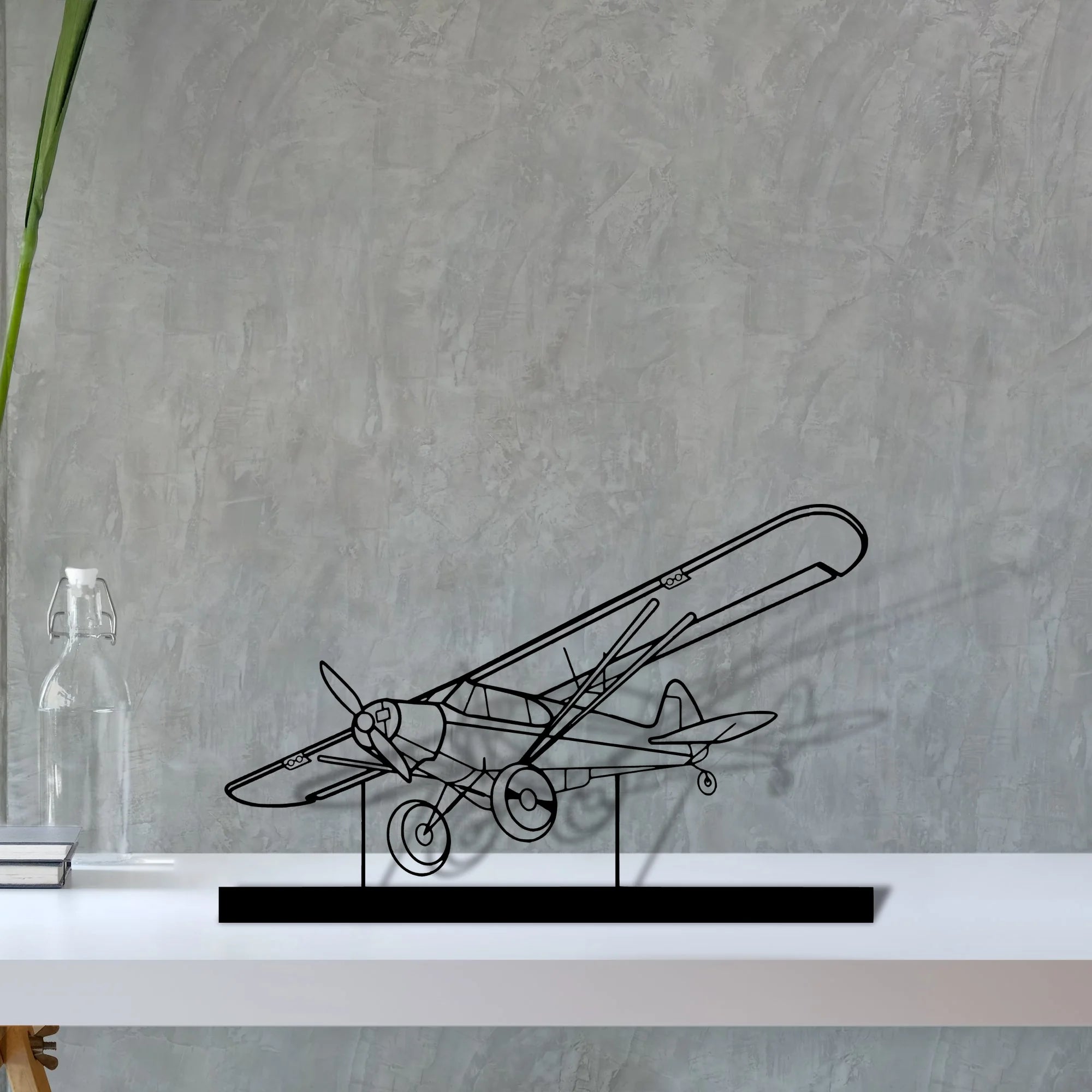 180-skywagon-4 Silhouette Metal Art Stand - Tinvibe