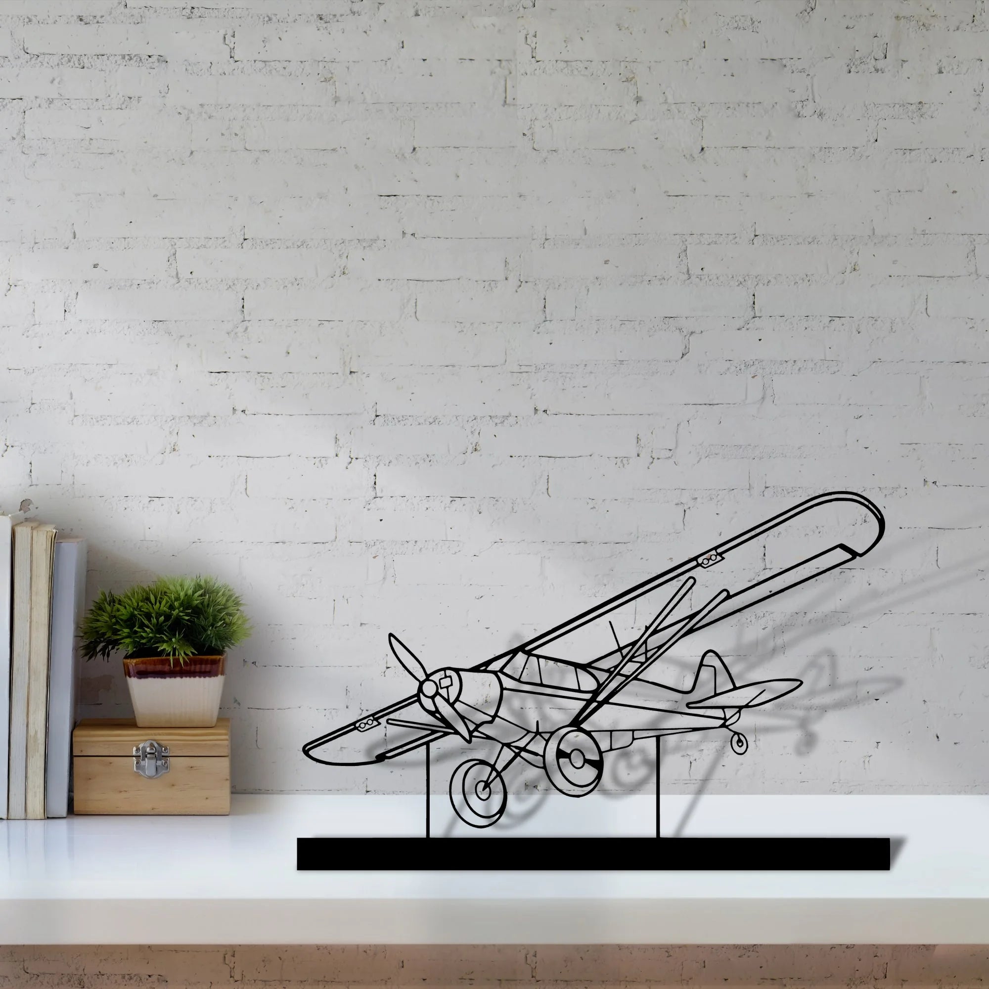 180-skywagon-4 Silhouette Metal Art Stand - Tinvibe