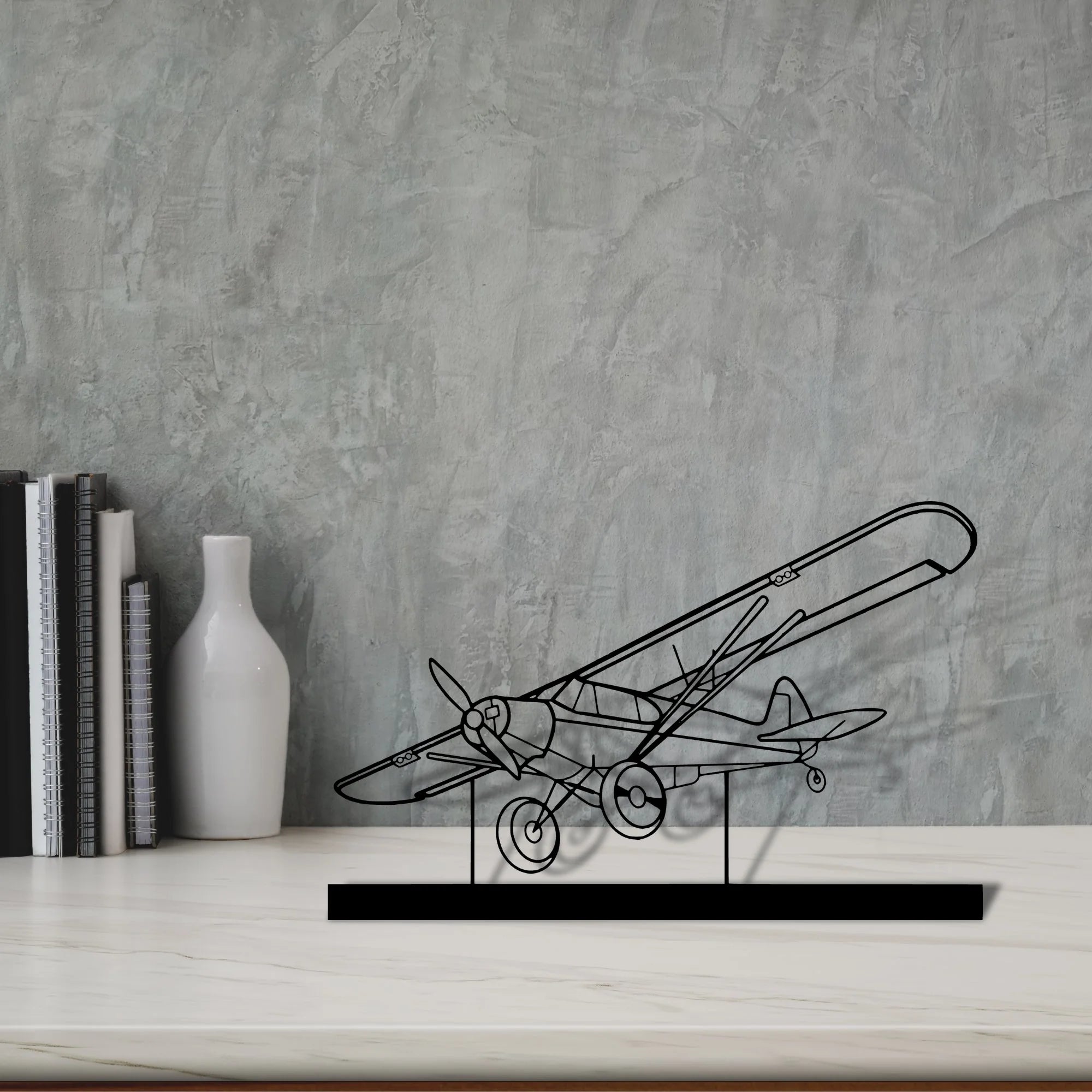 180-skywagon-4 Silhouette Metal Art Stand - Tinvibe