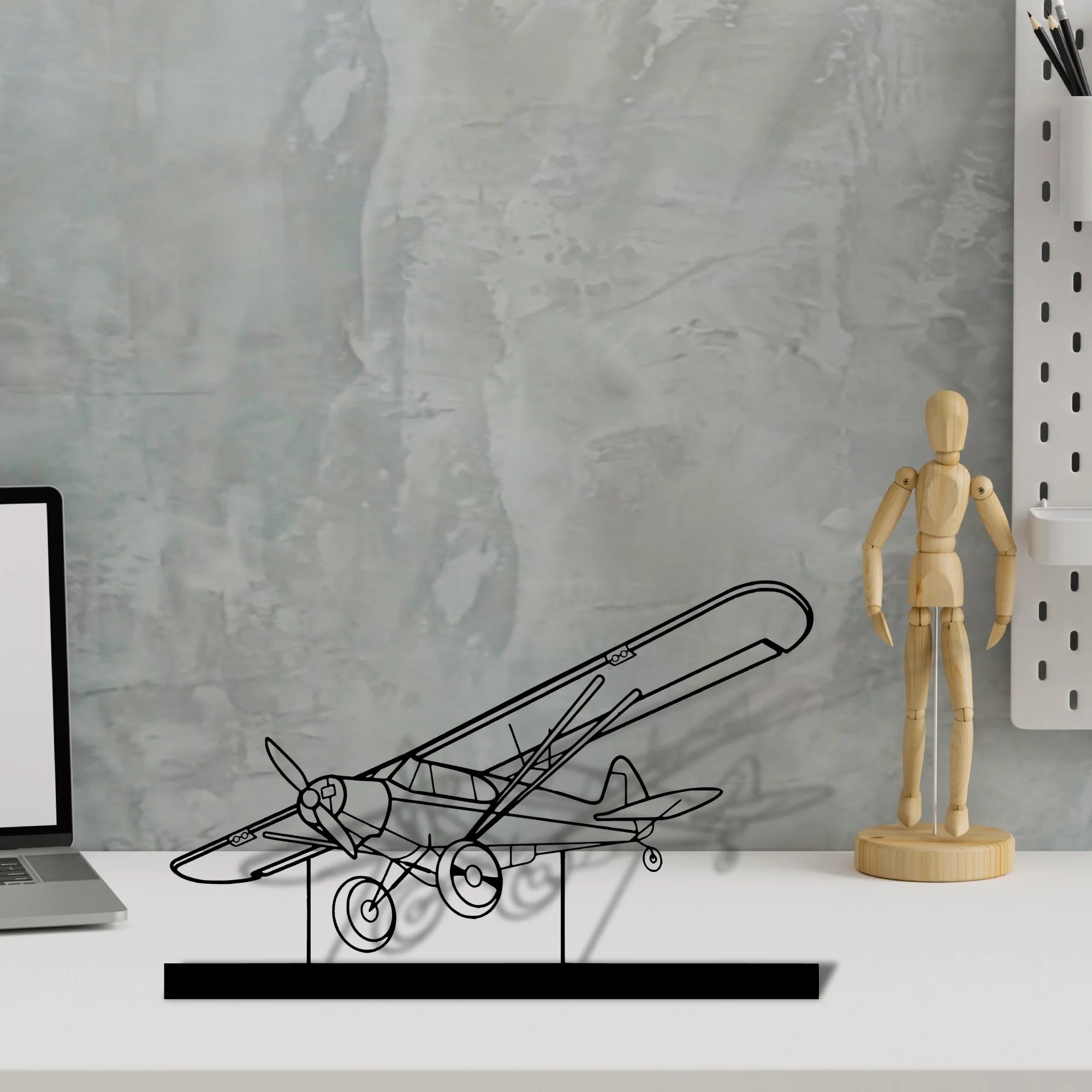 180-skywagon-4 Silhouette Metal Art Stand - Tinvibe