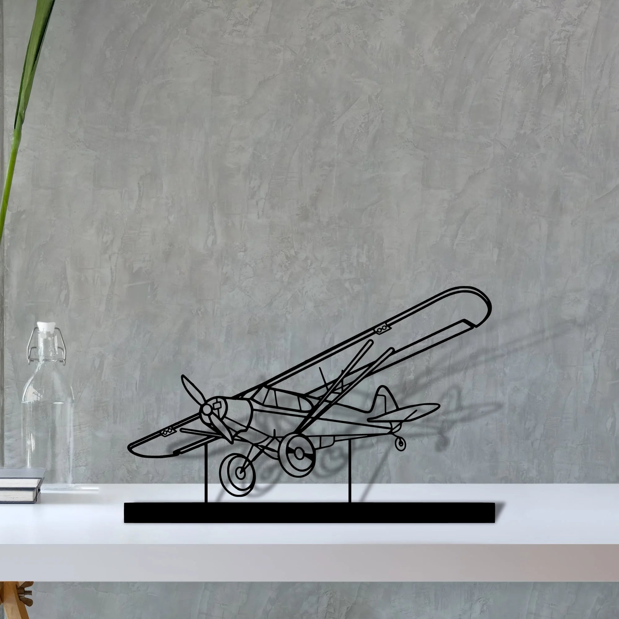 180-skywagon Silhouette Metal Art Stand - Tinvibe