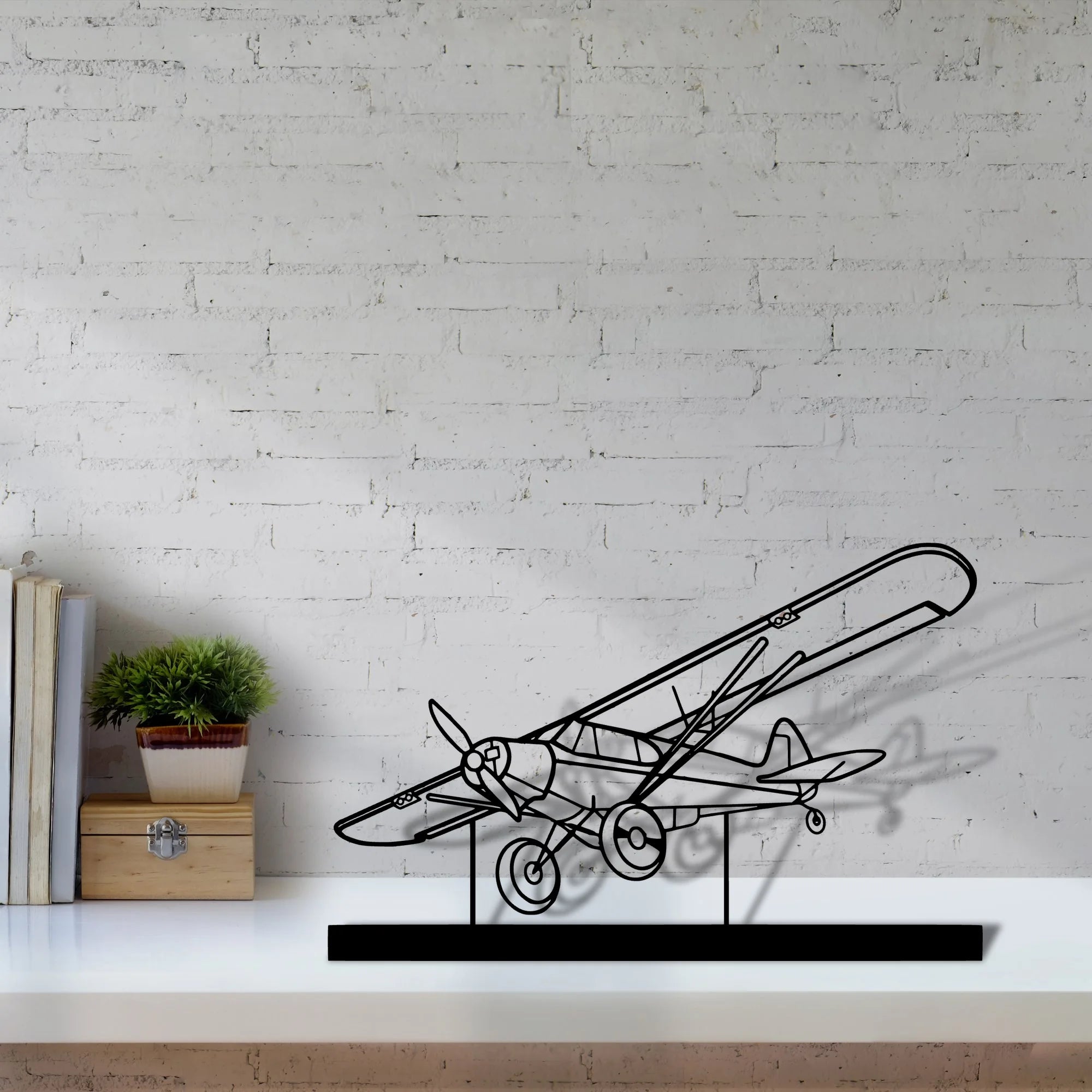 180-skywagon Silhouette Metal Art Stand - Tinvibe