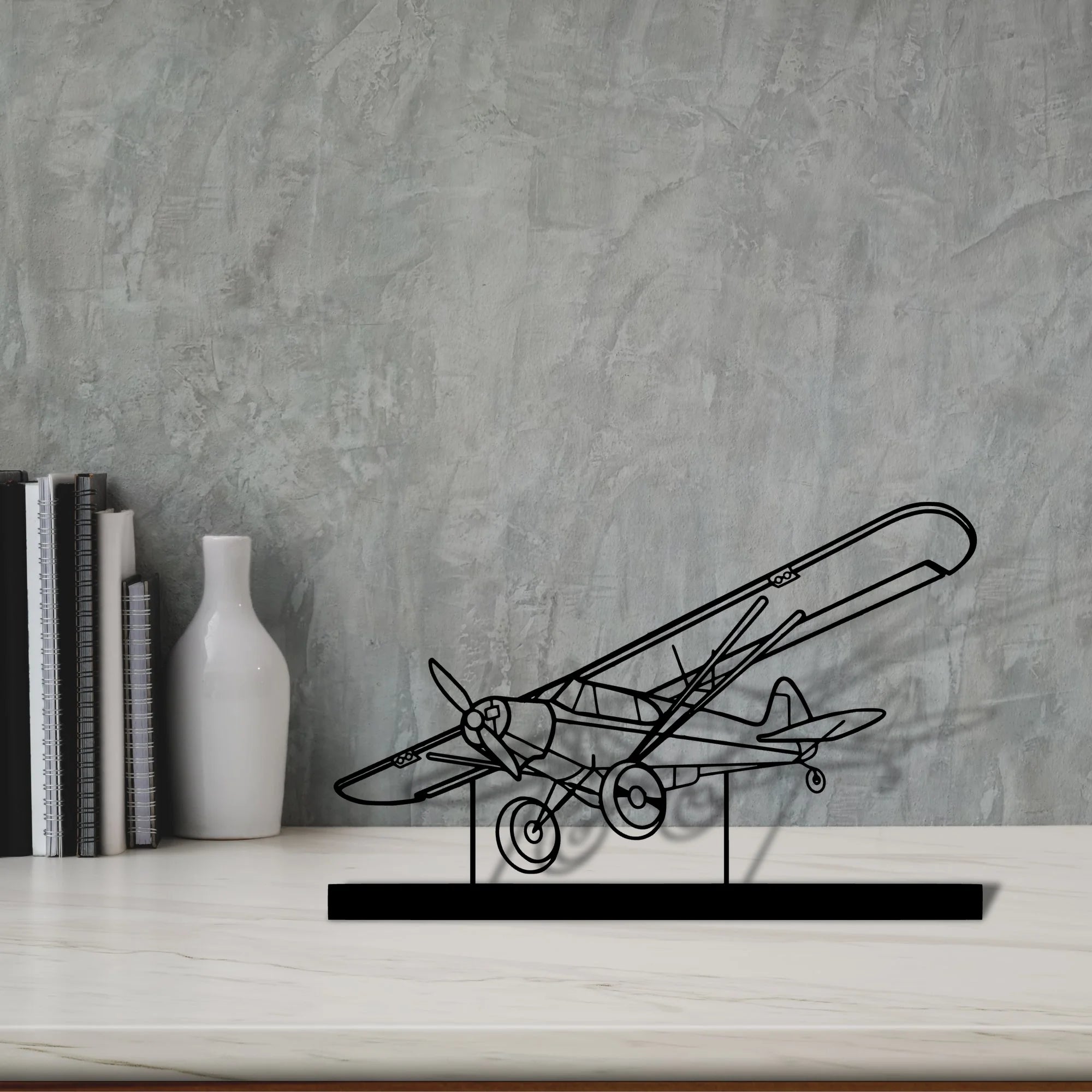 180-skywagon Silhouette Metal Art Stand - Tinvibe