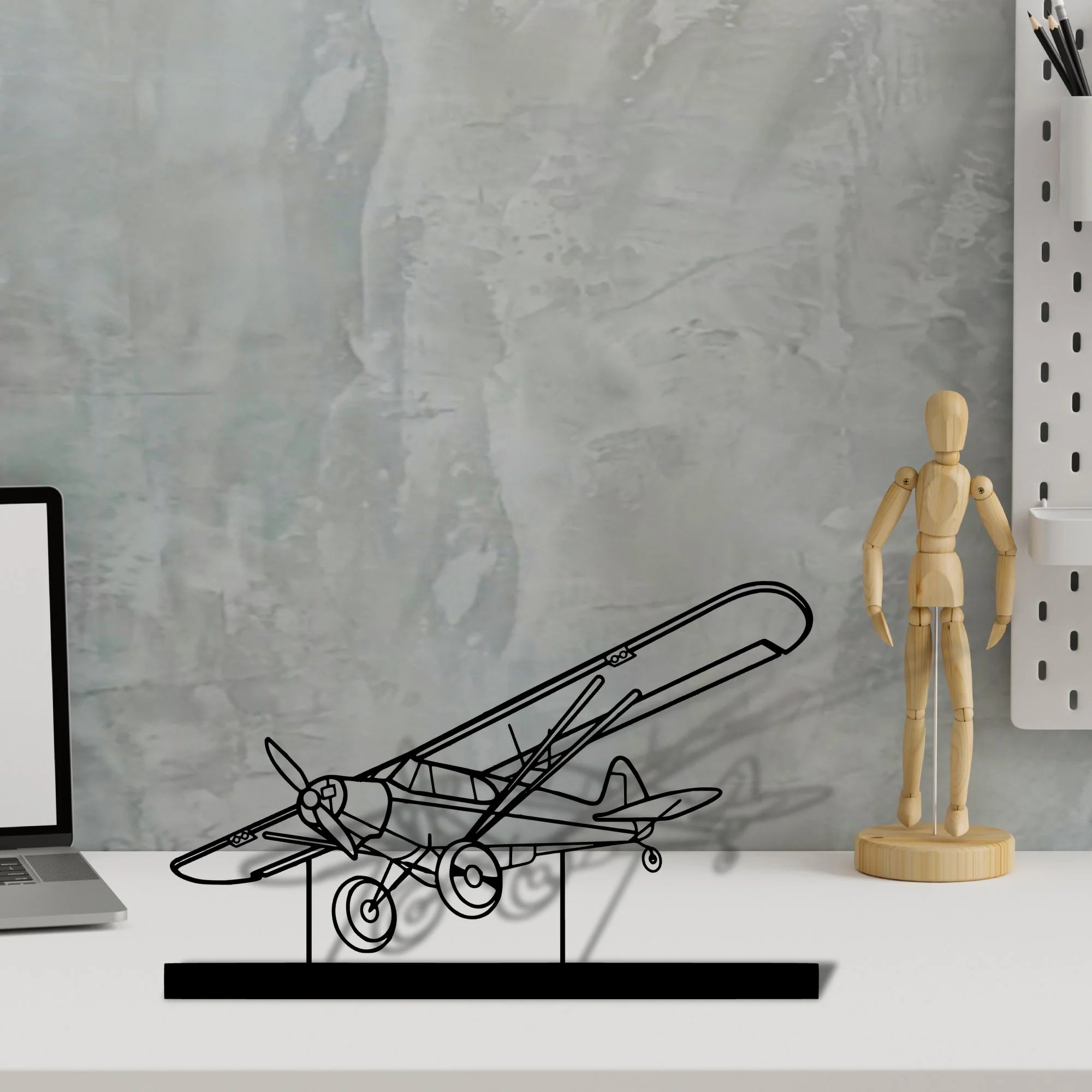 180-skywagon Silhouette Metal Art Stand - Tinvibe