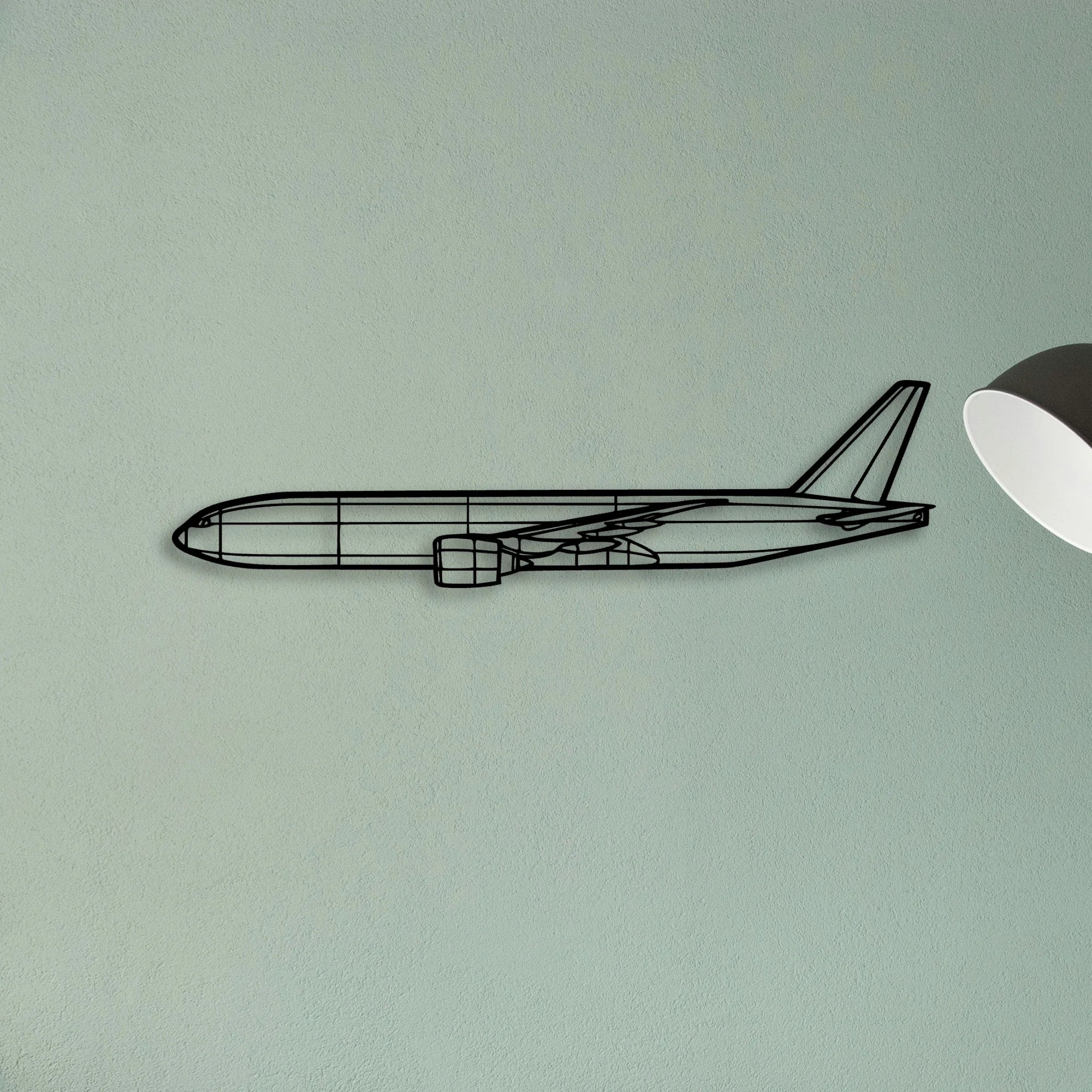 182H Skylane Classic Aircraft Silhouette Metal Wall Art - Tinvibe