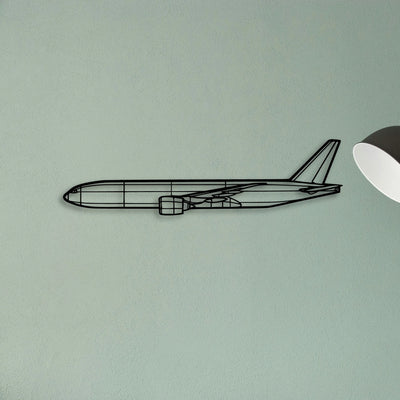 182H Skylane Classic Aircraft Silhouette Metal Wall Art - Tinvibe