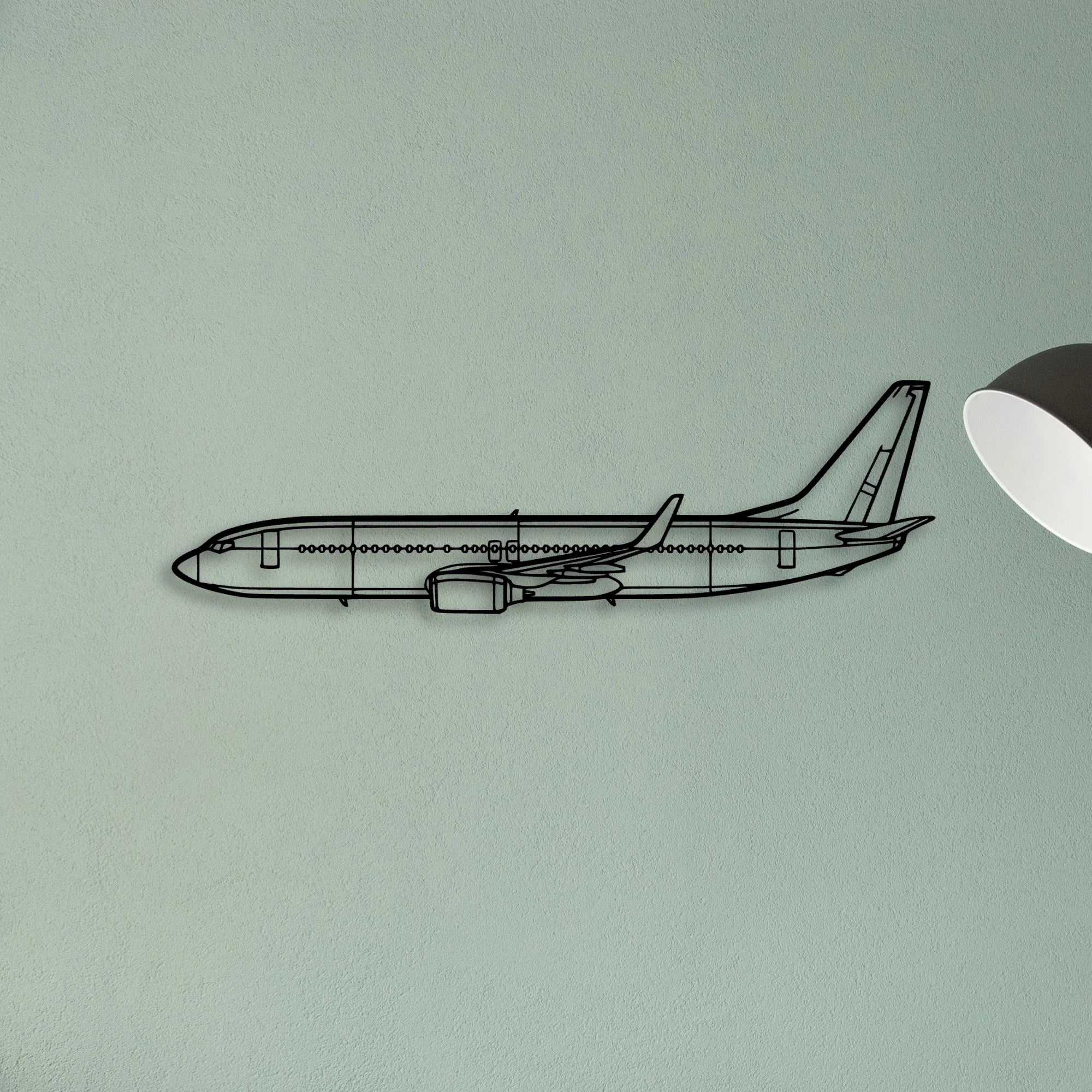 182P Skylane 3 Classic Aircraft Silhouette Metal Wall Art - Tinvibe