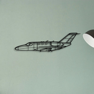 182P Skylane Classic Aircraft Silhouette Metal Wall Art - Tinvibe