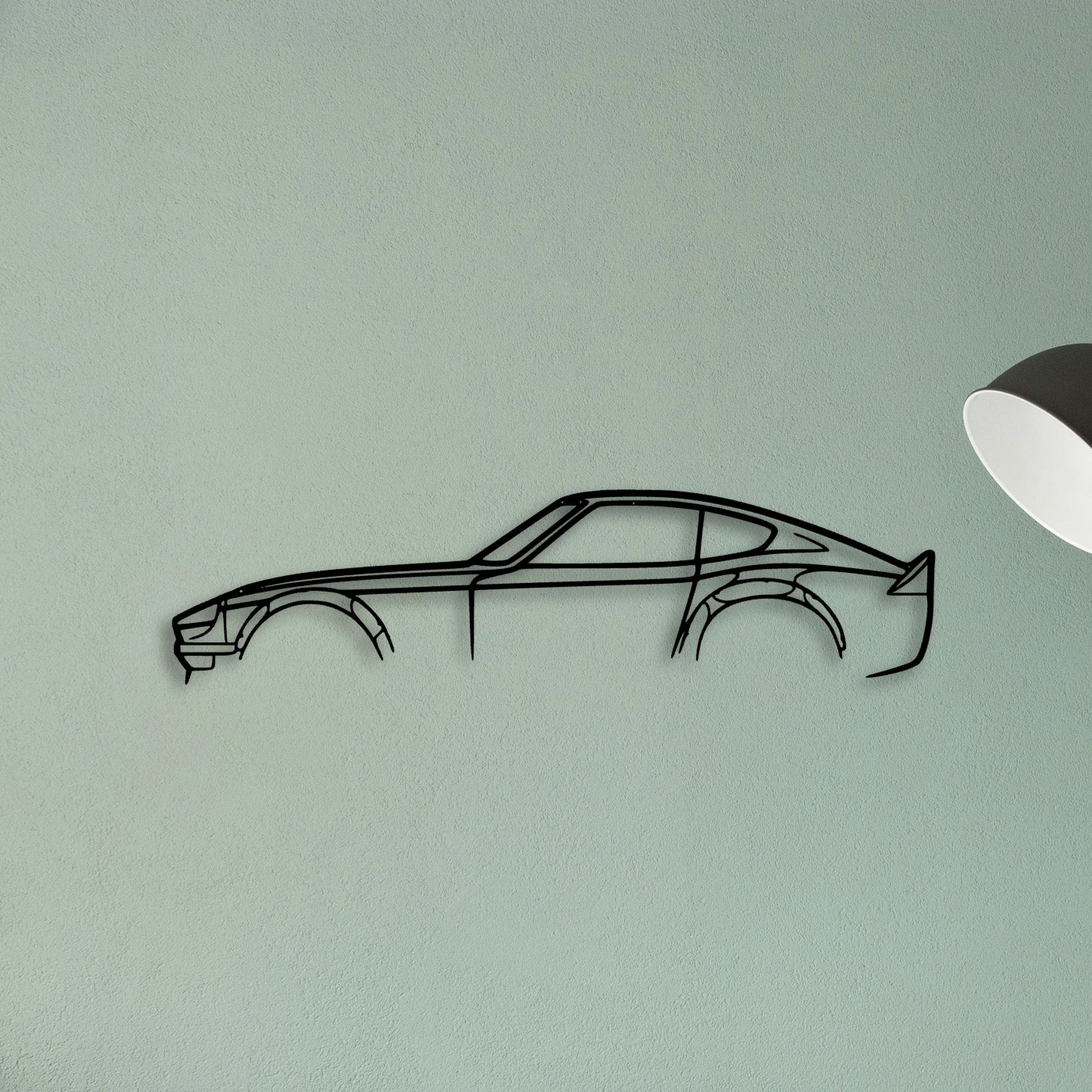 240z 280z JDM Classic Silhouette Metal Wall Art - Tinvibe