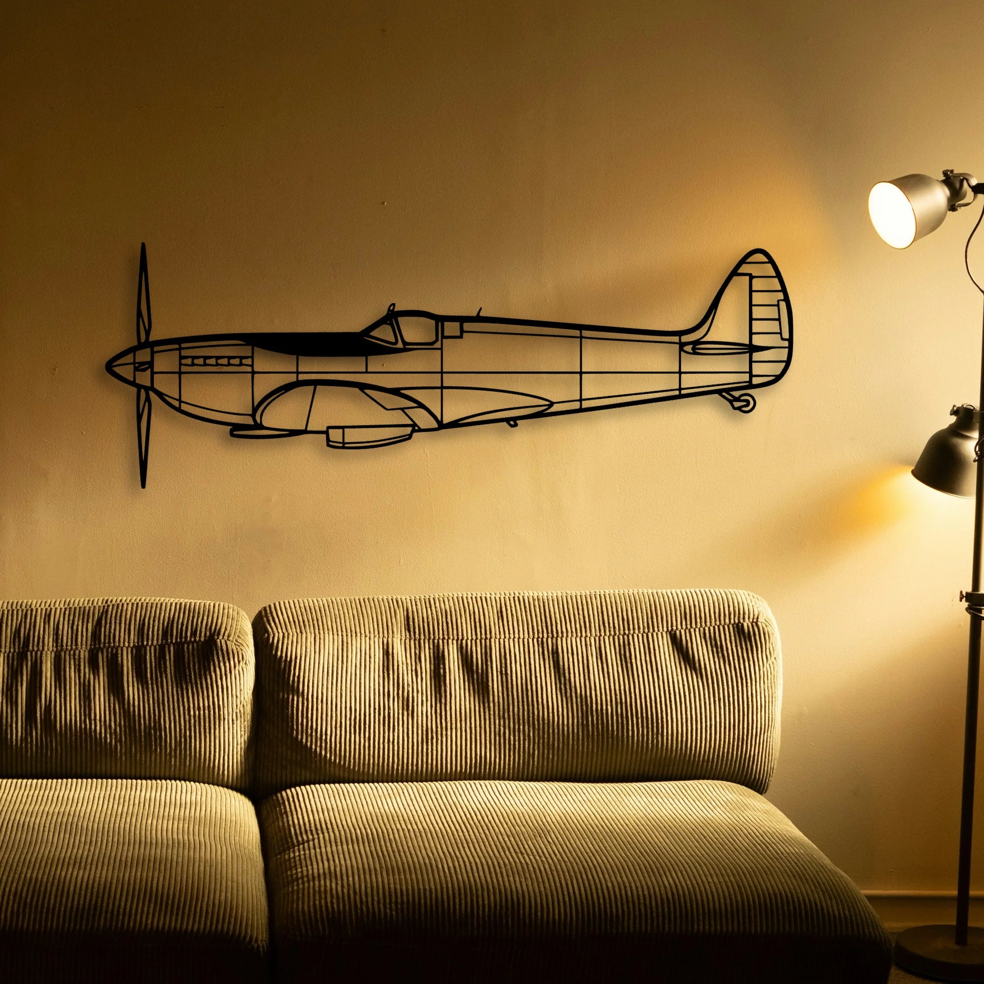 270 Turbo Renegade Classic Aircraft Silhouette Metal Wall Art - Tinvibe