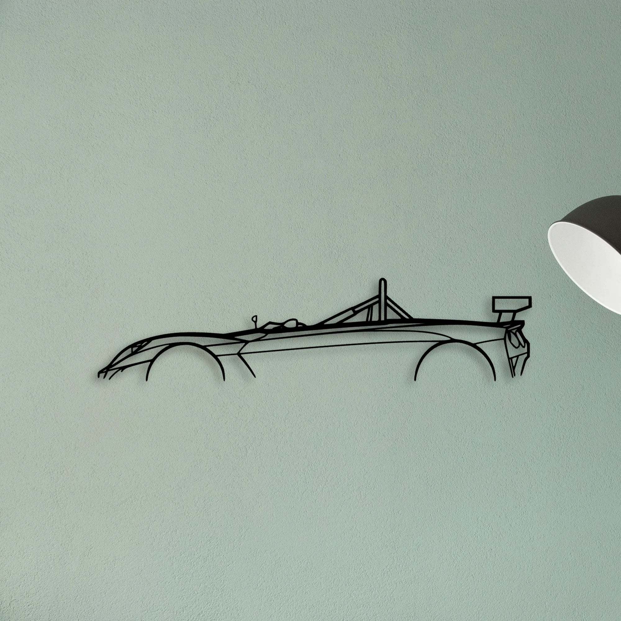2 Eleven 2009 Classic Silhouette Metal Wall Art - Tinvibe