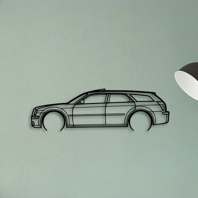 300C 2006 Touring Classic Silhouette Metal Wall Art - Tinvibe