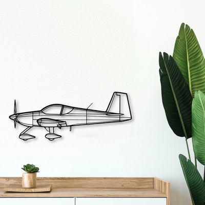 310R 2 Classic Aircraft Silhouette Metal Wall Art - Tinvibe