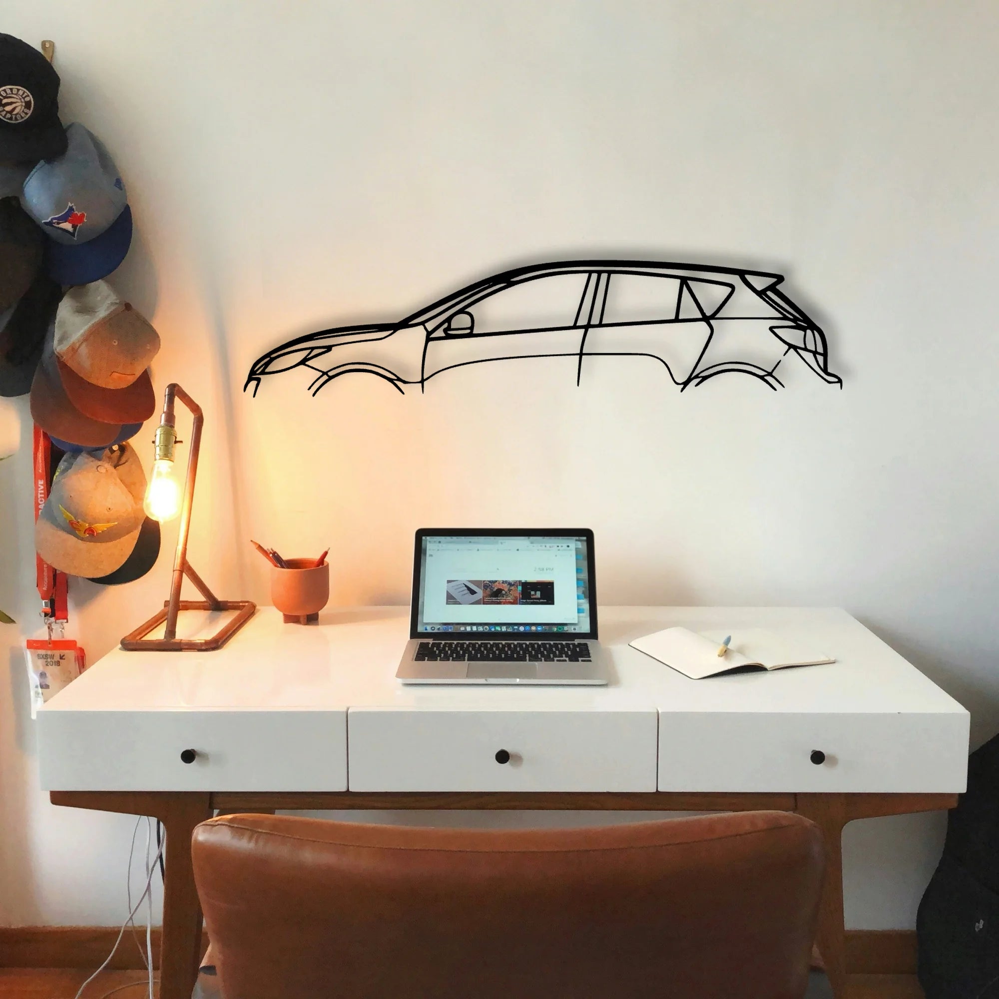 3 Maxx Sport 2011 Classic Silhouette Metal Wall Art - Tinvibe
