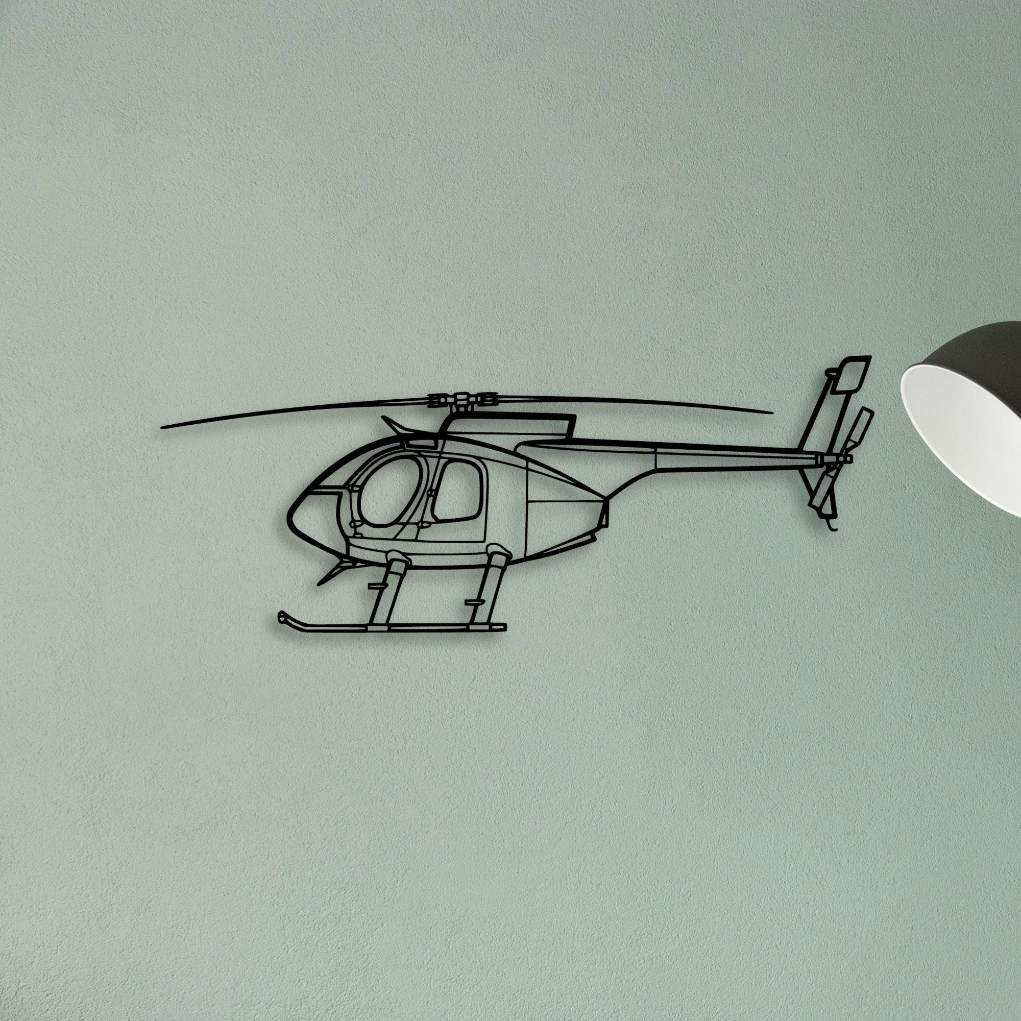 530F Classic Aircraft Silhouette Metal Wall Art - Tinvibe