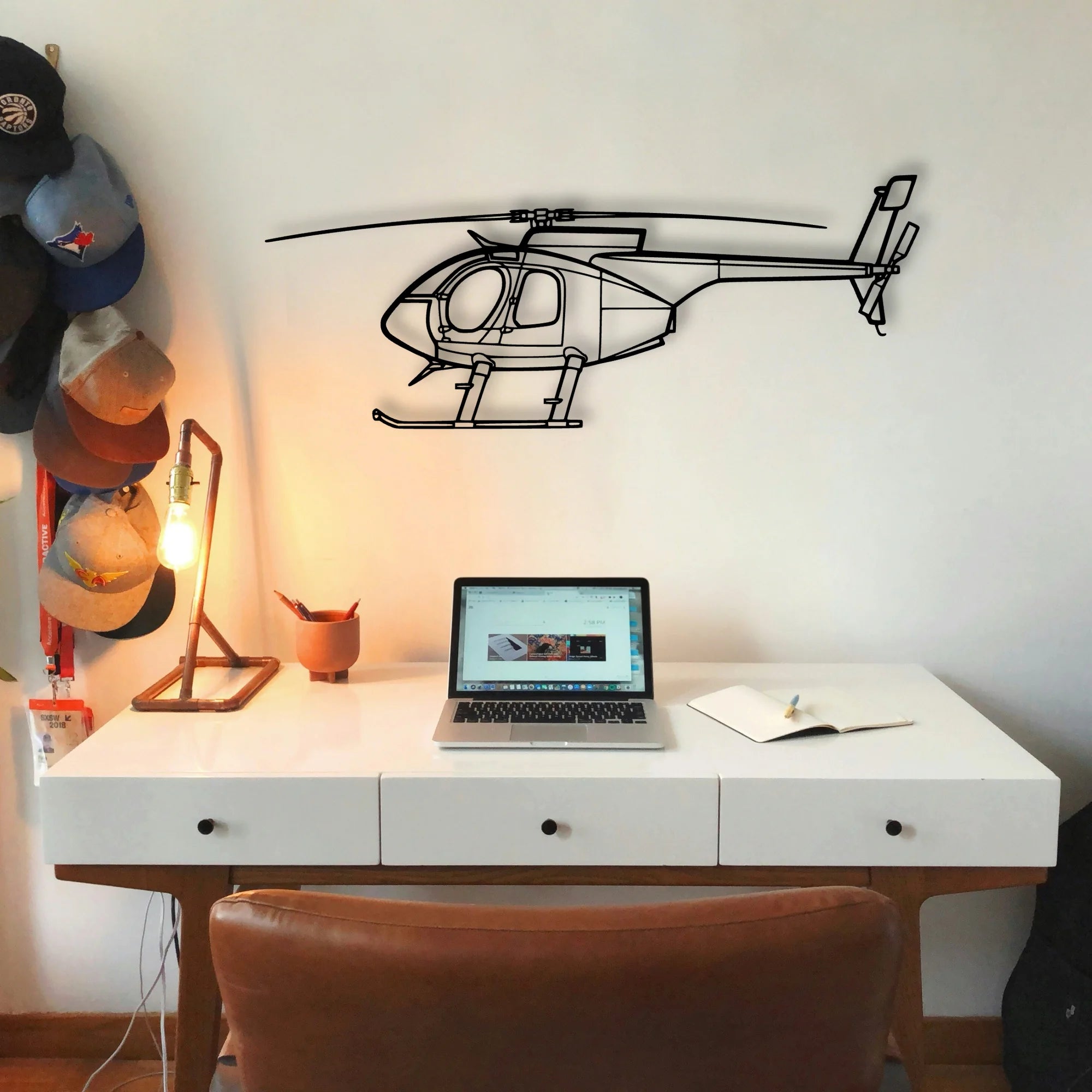 530F Classic Aircraft Silhouette Metal Wall Art - Tinvibe