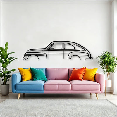 544 Classic Silhouette Metal Wall Art - Tinvibe