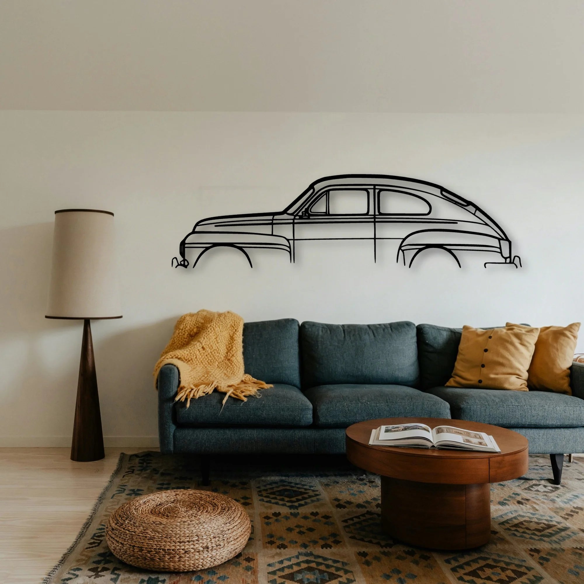 544 Classic Silhouette Metal Wall Art - Tinvibe