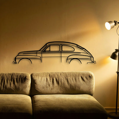 544 Classic Silhouette Metal Wall Art - Tinvibe