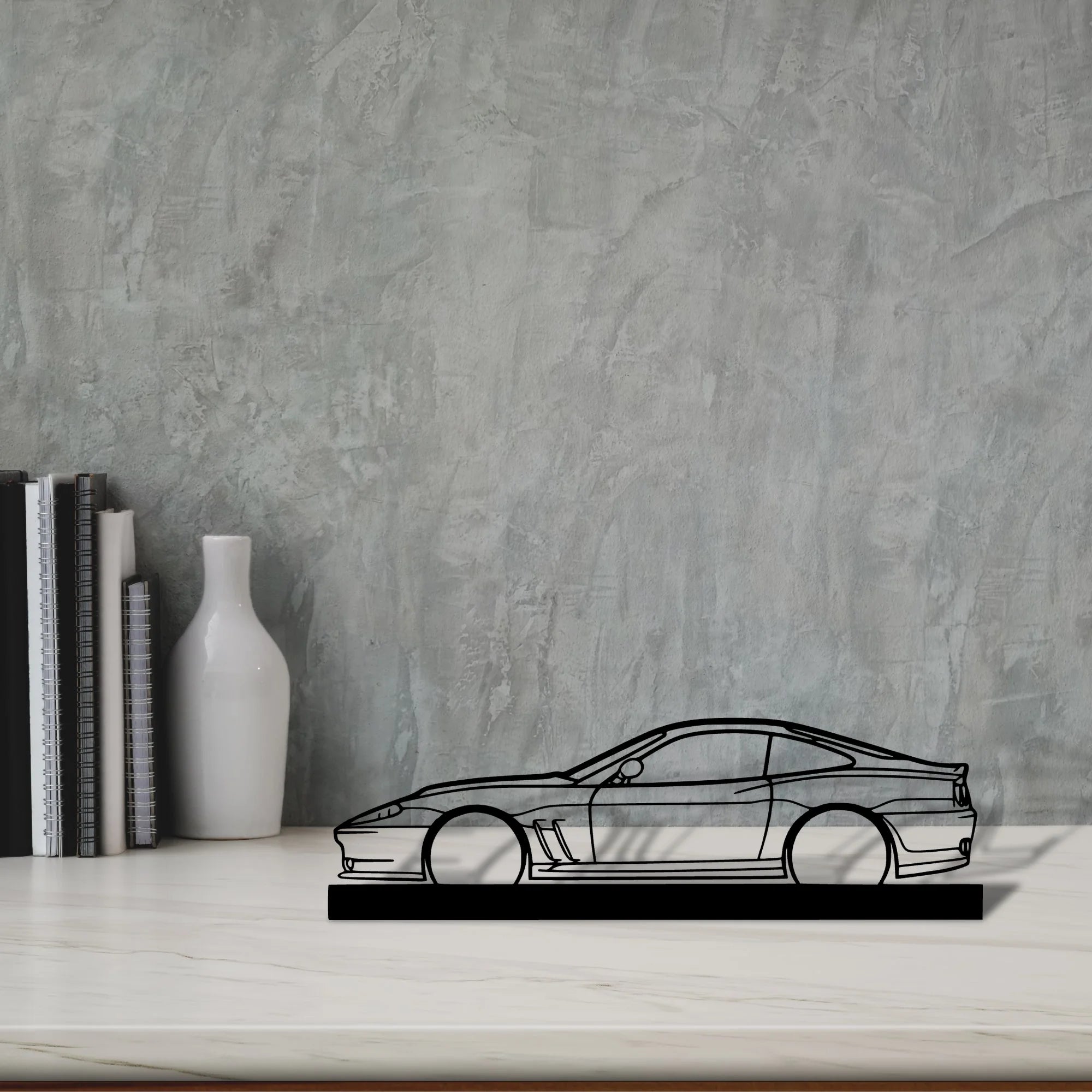 550-maranello Silhouette Metal Art Stand - Tinvibe