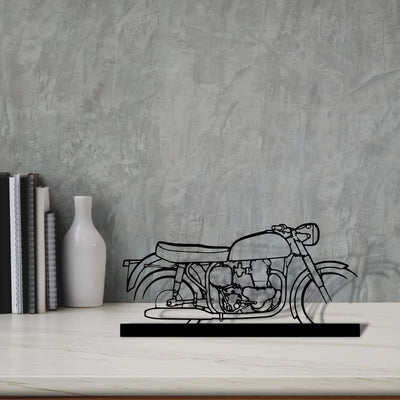 600-1962-2 Silhouette Metal Art Stand - Tinvibe
