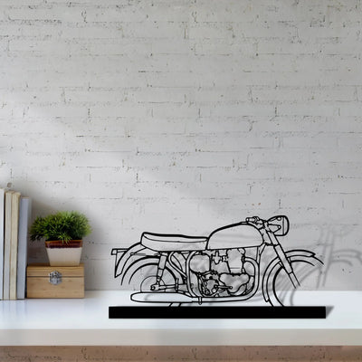 600-1962 Silhouette Metal Art Stand - Tinvibe