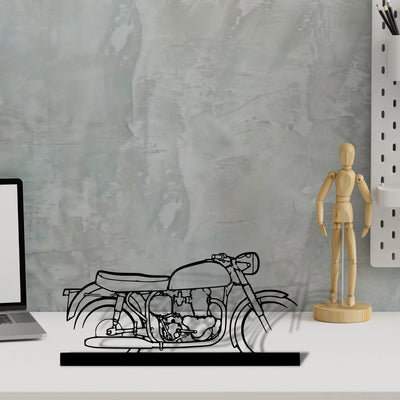 600-1962 Silhouette Metal Art Stand - Tinvibe