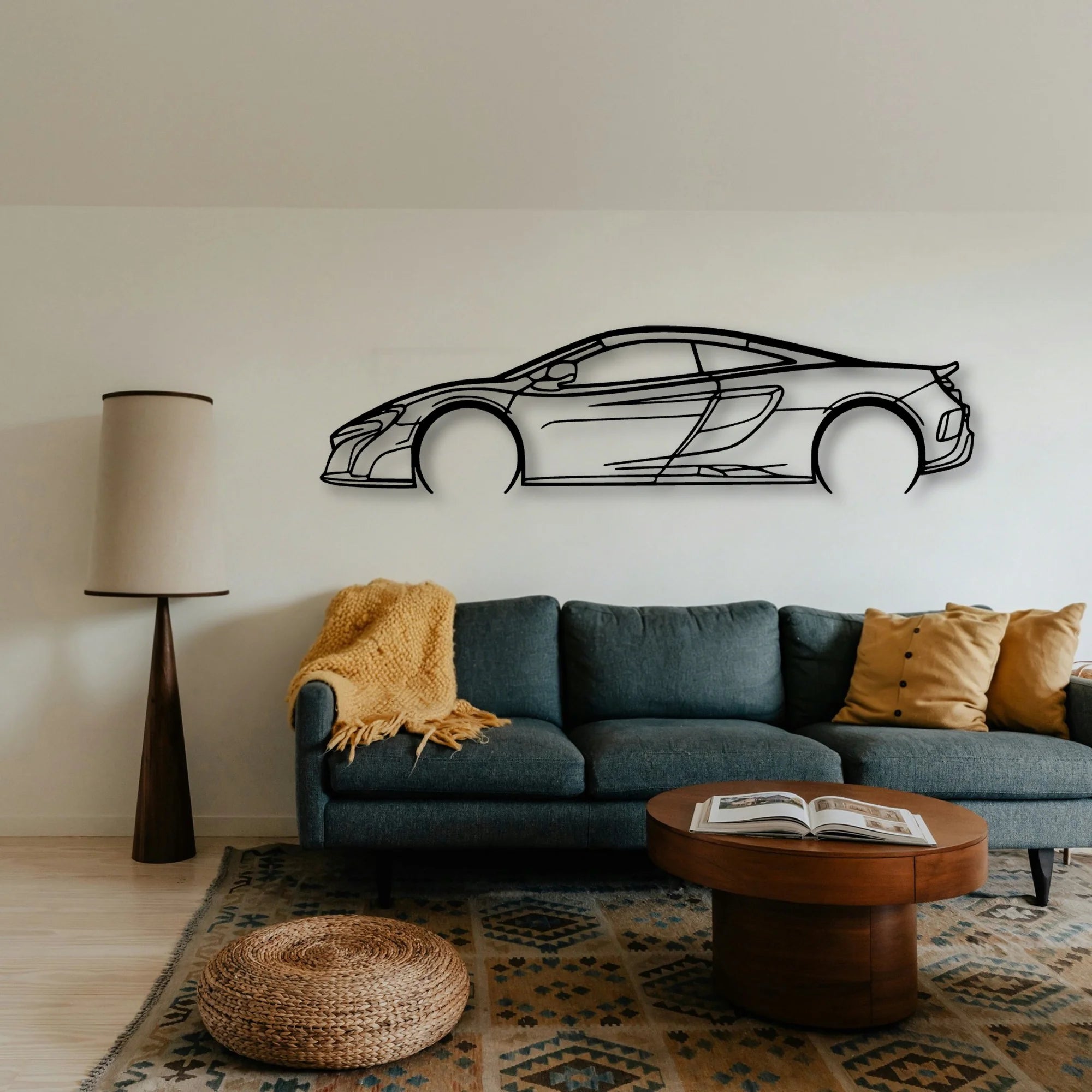 675 LT 2016 Classic Silhouette Metal Wall Art - Tinvibe