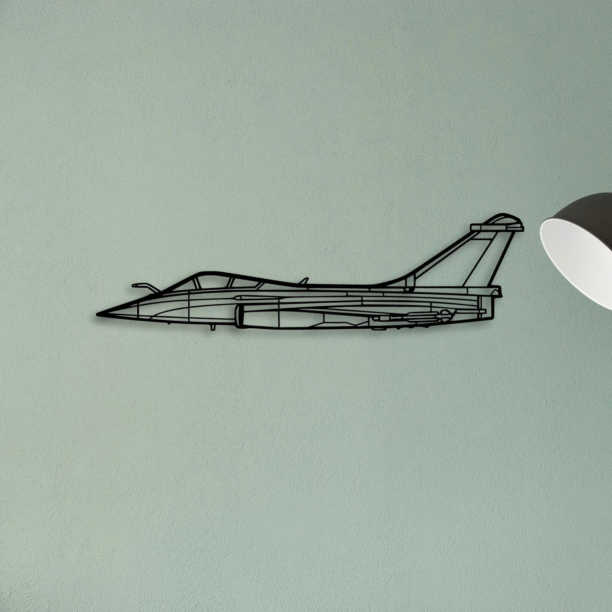 737 2 Classic Aircraft Silhouette Metal Wall Art - Tinvibe