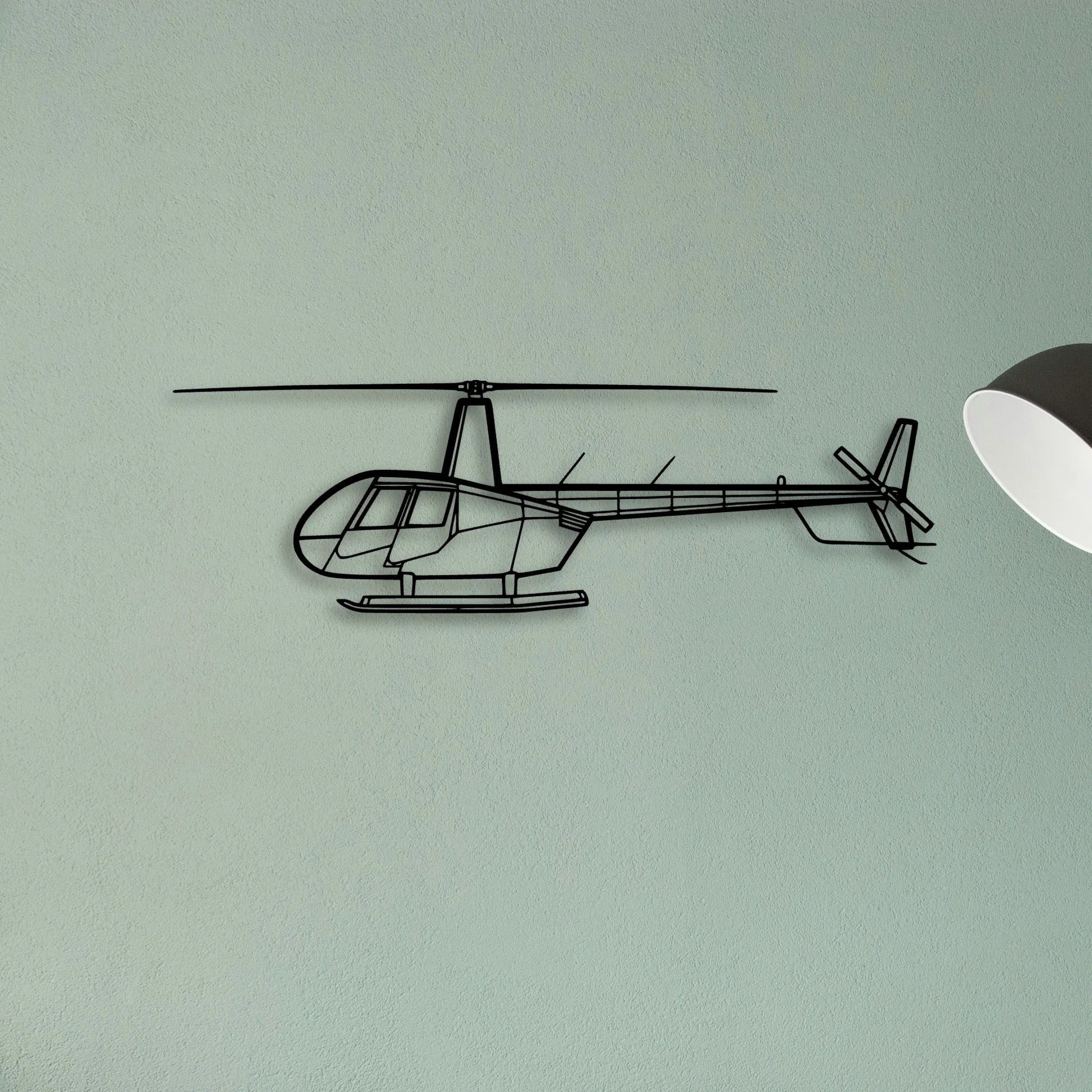 747 200B Classic Aircraft Silhouette Metal Wall Art - Tinvibe
