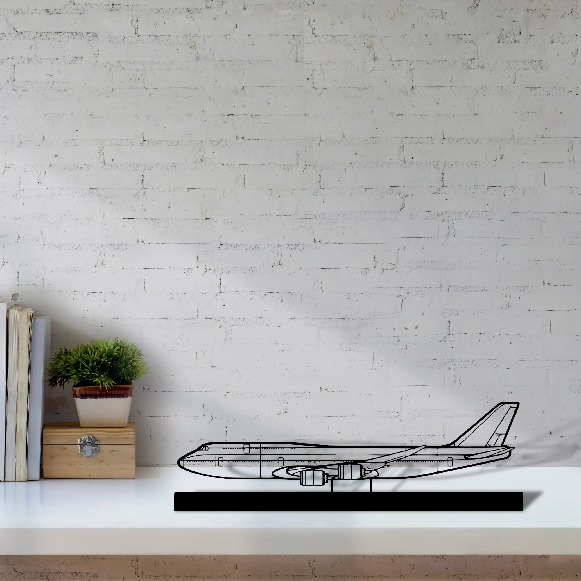 747-8-2 Silhouette Metal Art Stand - Tinvibe