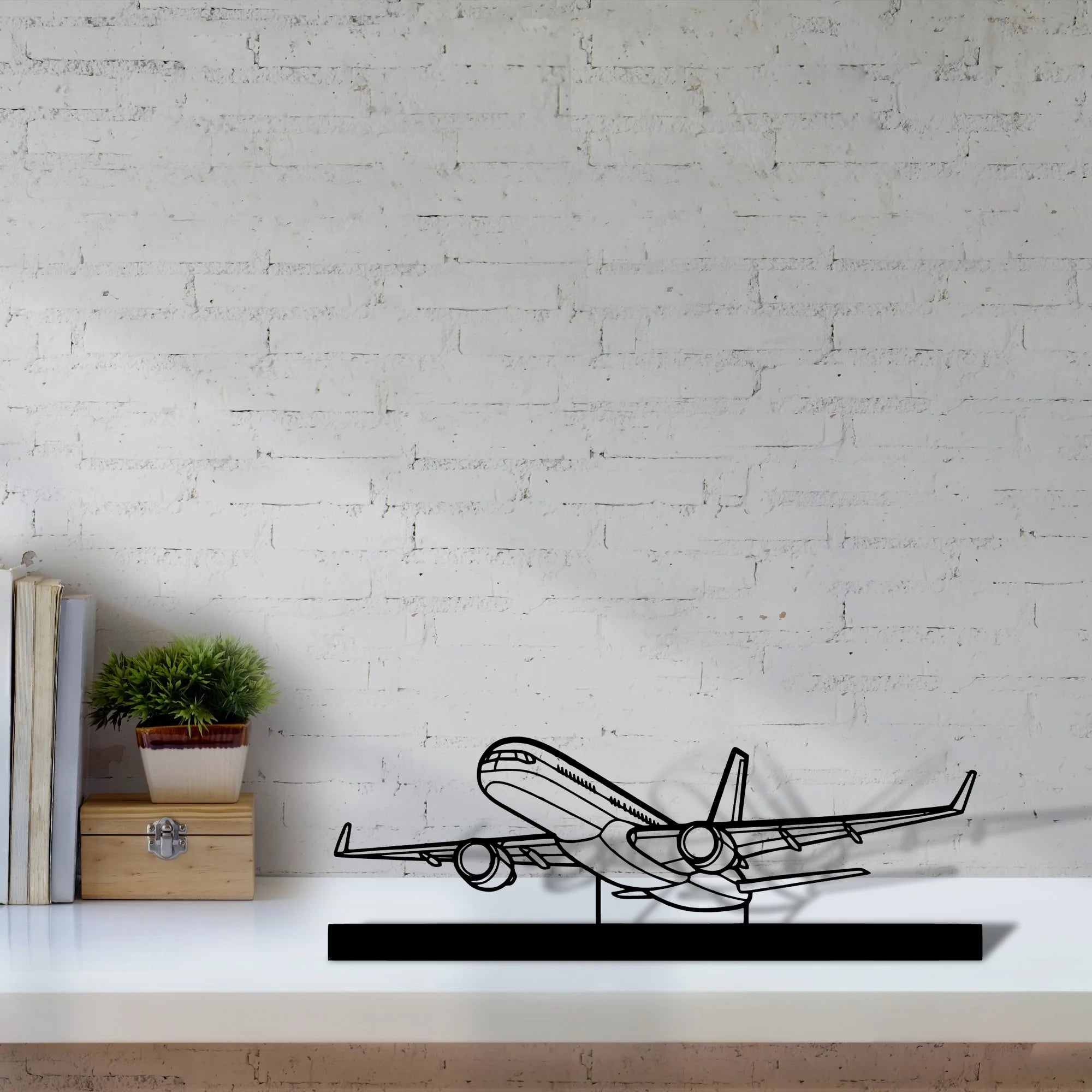 757-200-2 Silhouette Metal Art Stand - Tinvibe