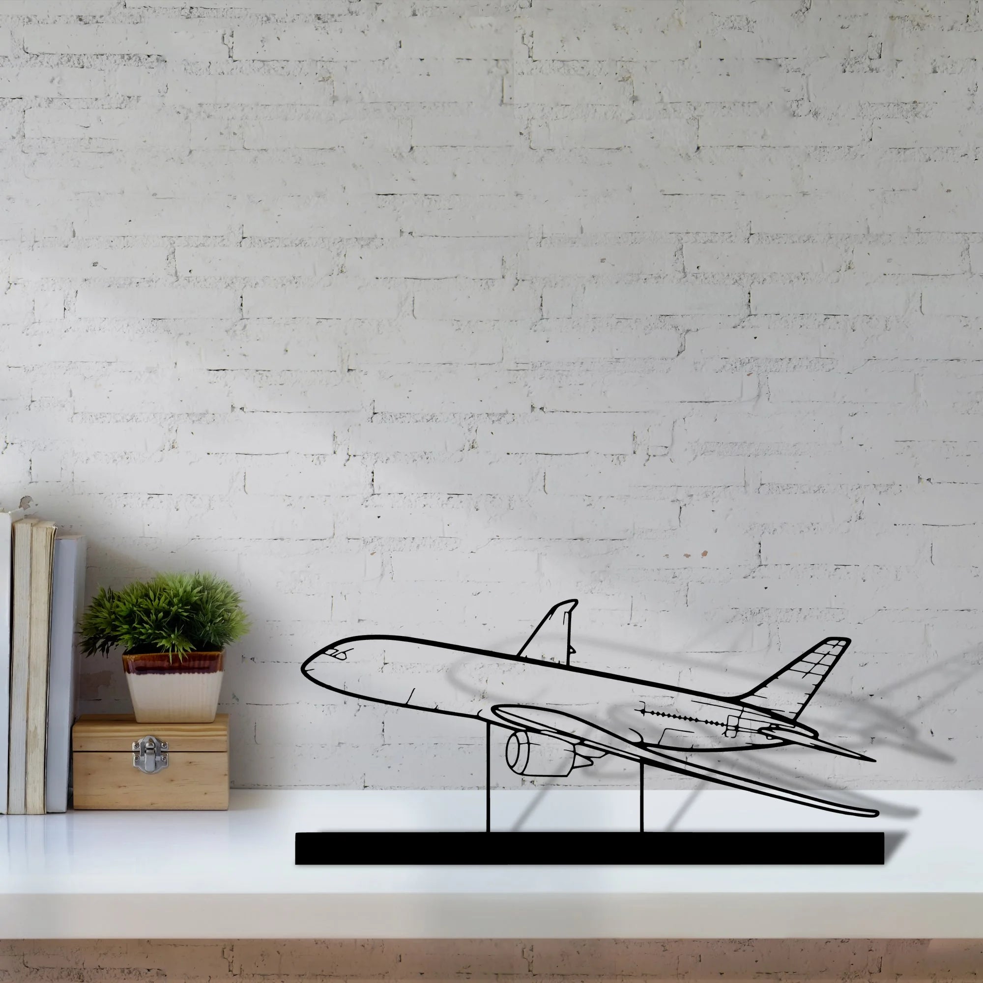 787-2 Silhouette Metal Art Stand - Tinvibe