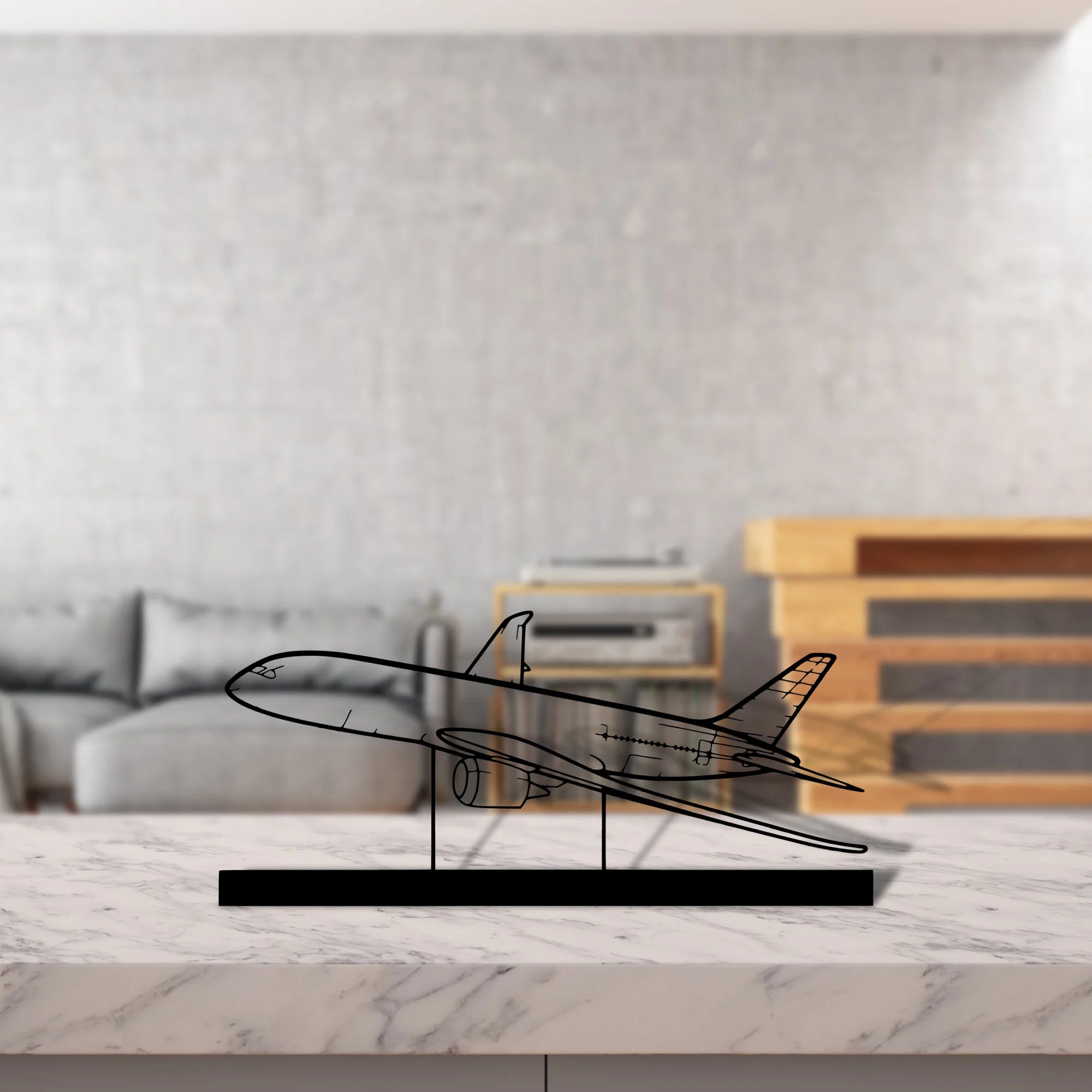 787-2 Silhouette Metal Art Stand - Tinvibe