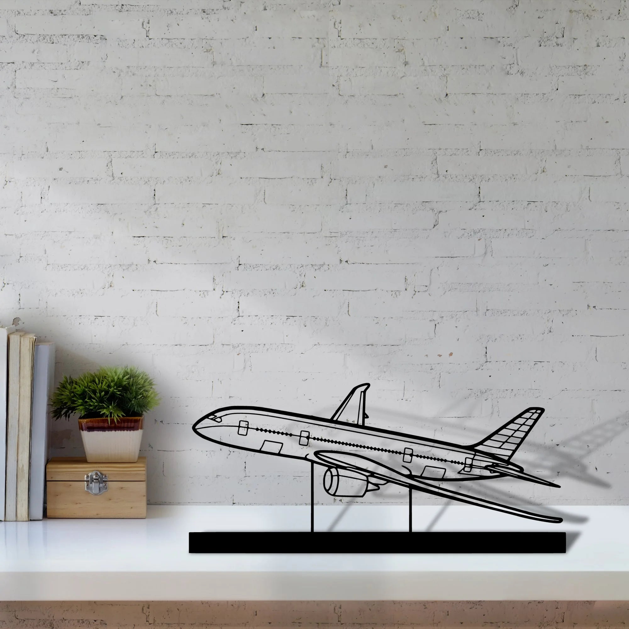 787 Silhouette Metal Art Stand - Tinvibe