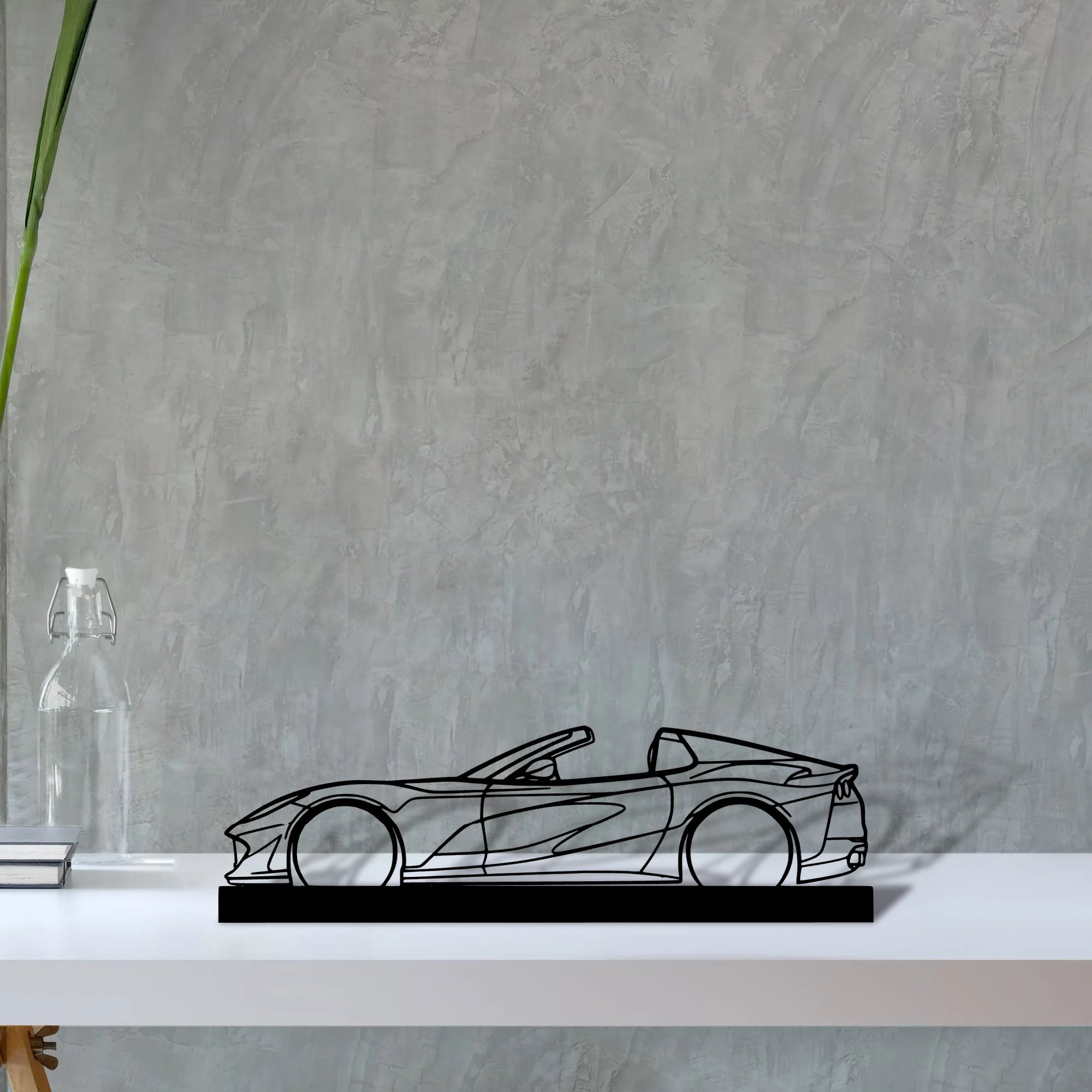 812-gts Silhouette Metal Art Stand - Tinvibe