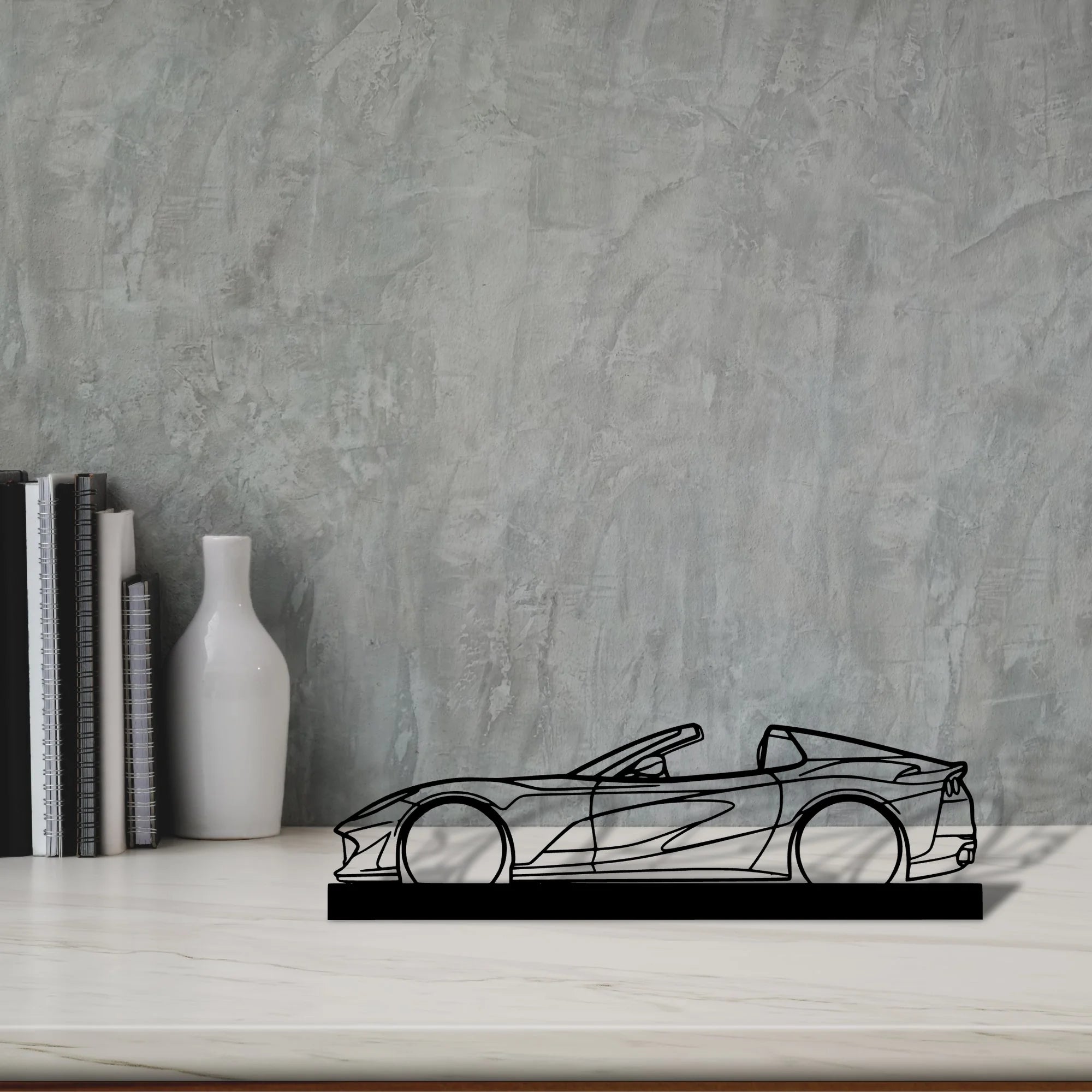 812-gts Silhouette Metal Art Stand - Tinvibe