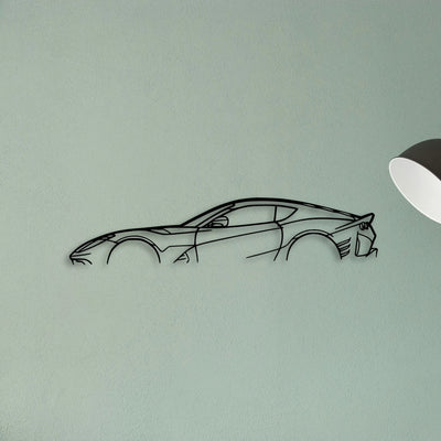 812 Competizione Classic Silhouette Metal Wall Art - Tinvibe